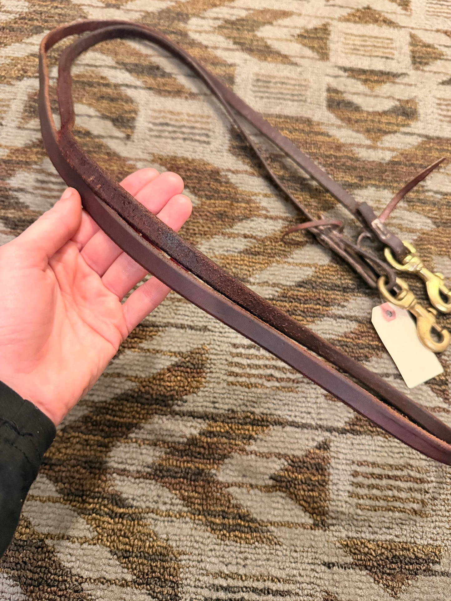 Soft Leather Loop Reins