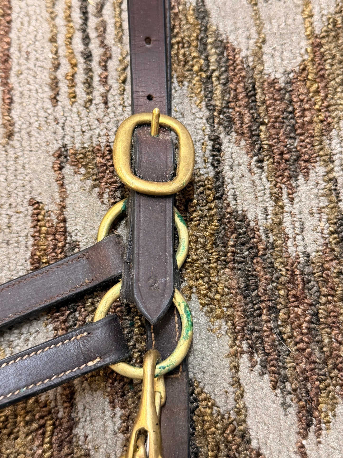 Leather Halter w/ Clip