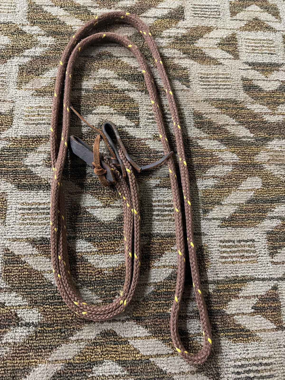 Brown Loop Reins