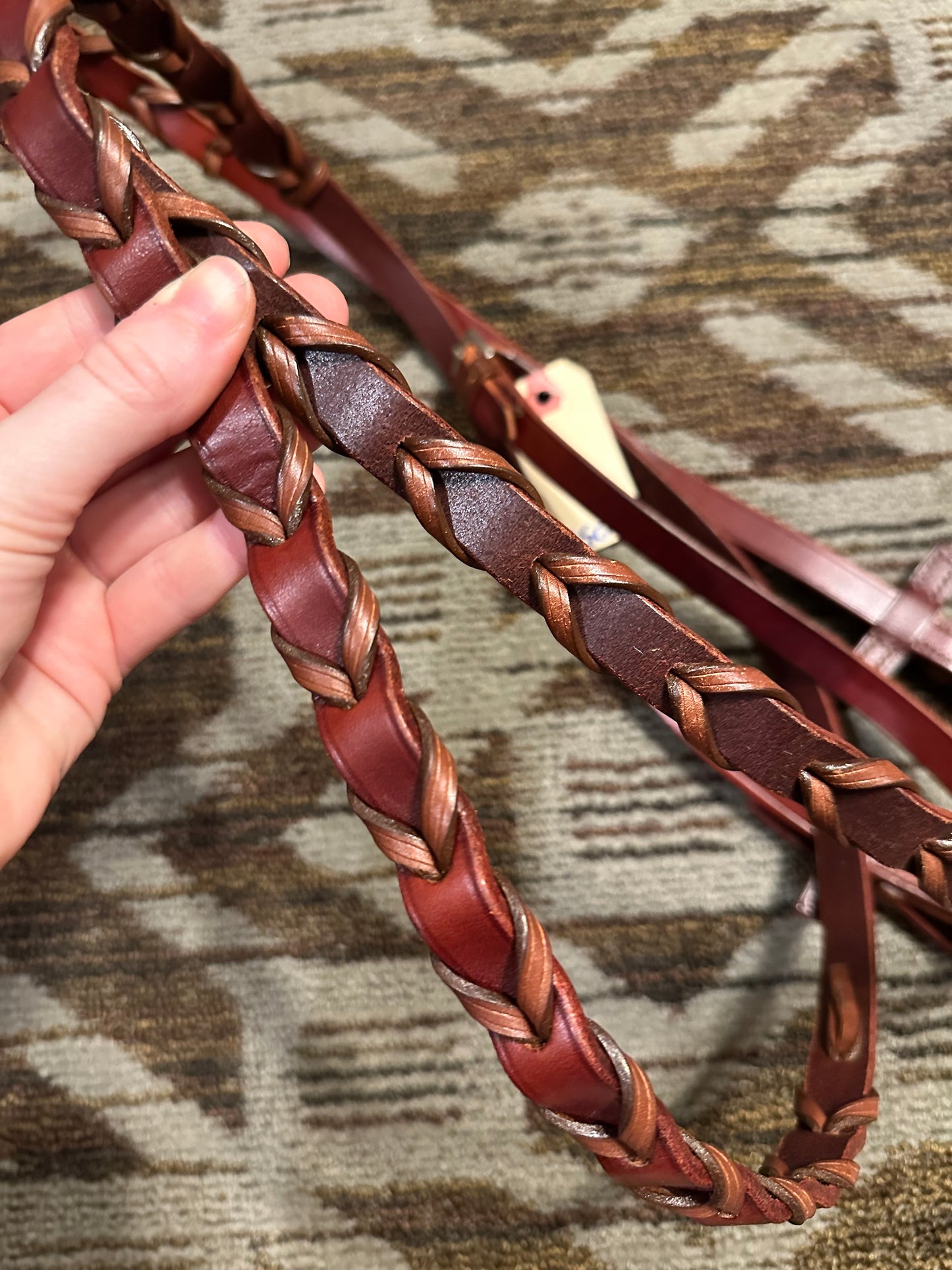 Stubben Laced Reins