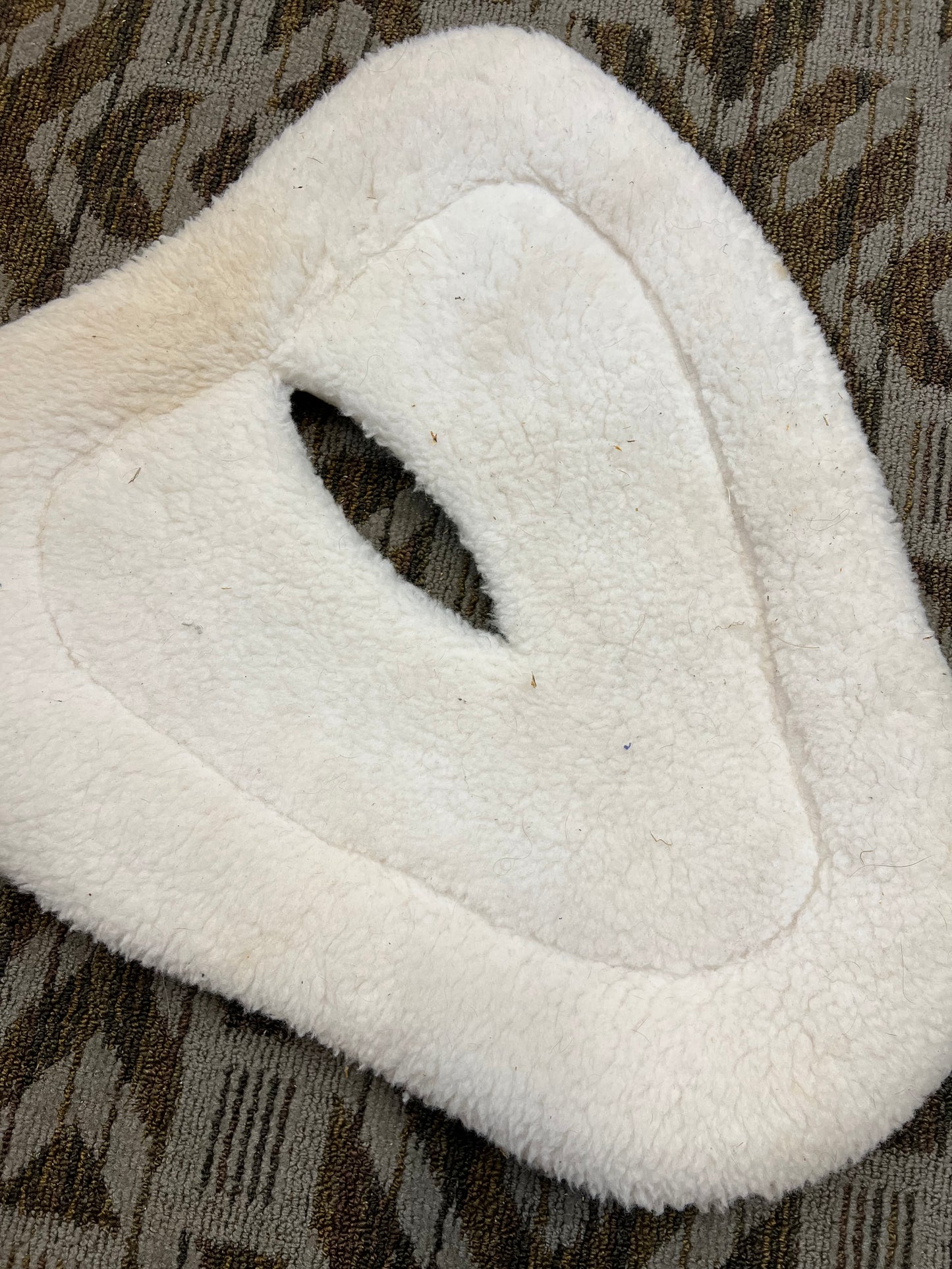Fleece Wither Relief Half Pad