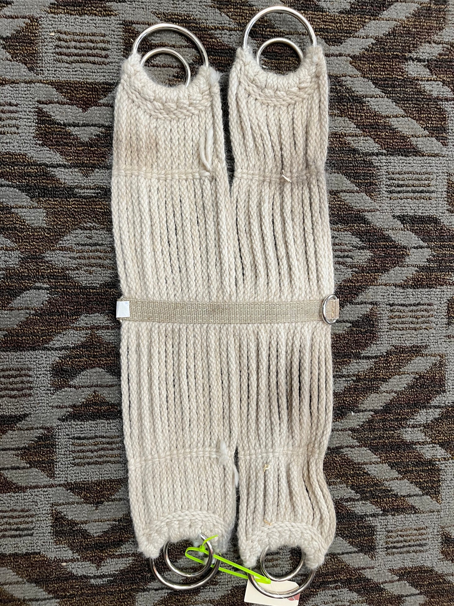 Mohair / Wool Double Sawbuck Cinch - 30”