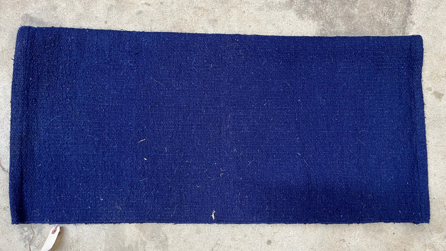 Navy Saddle Blanket