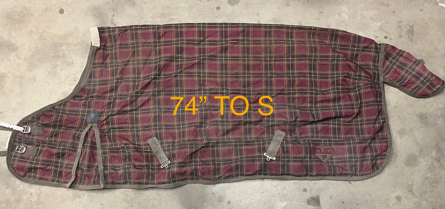 Saxon T/O Sheet - 74”