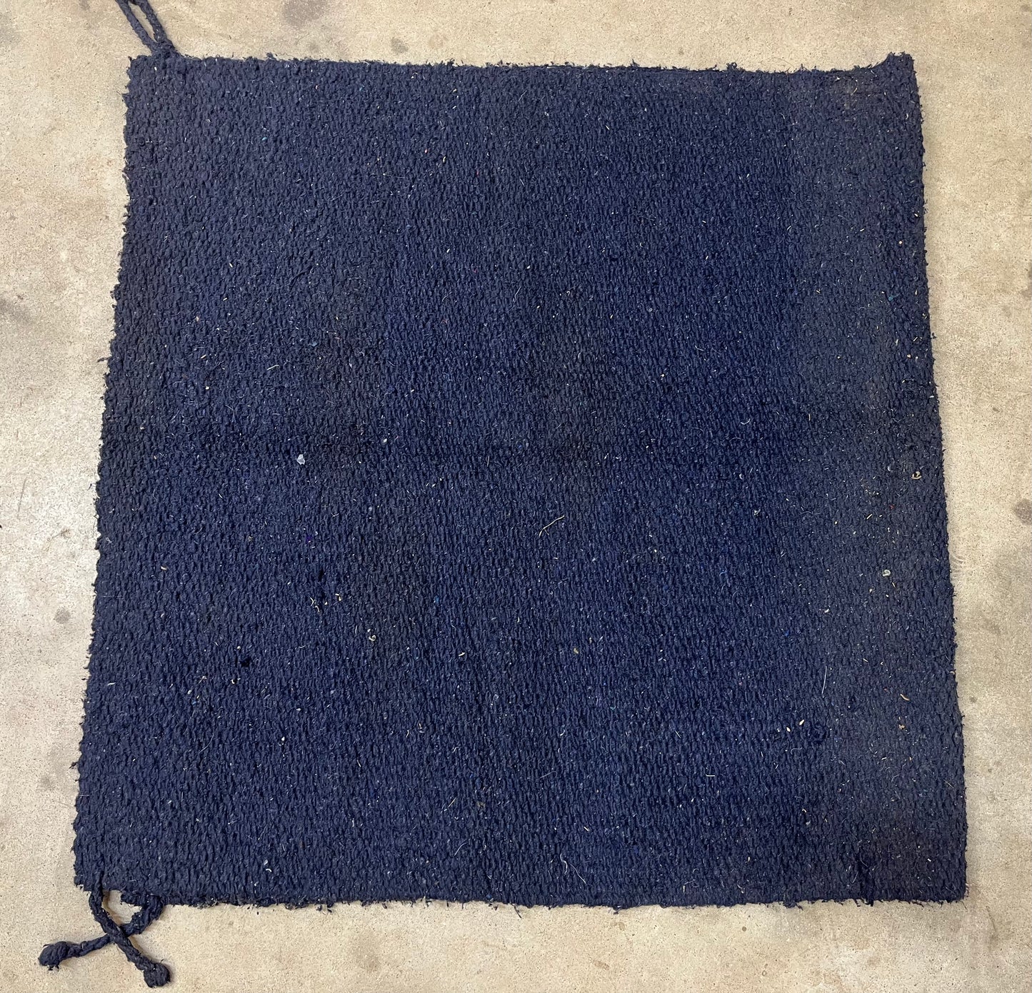 Navy Saddle Blanket