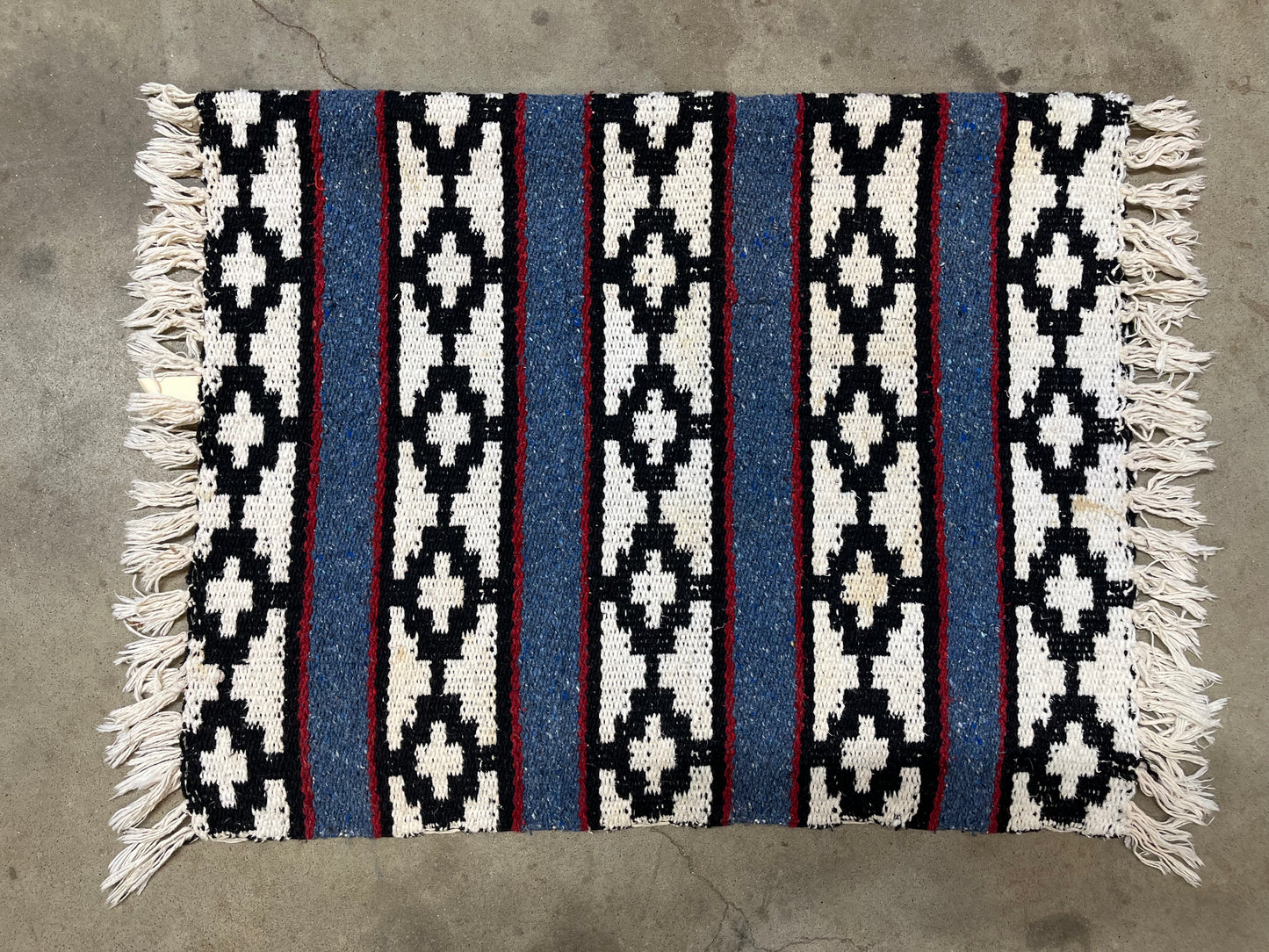 Patterned Saddle Blanket