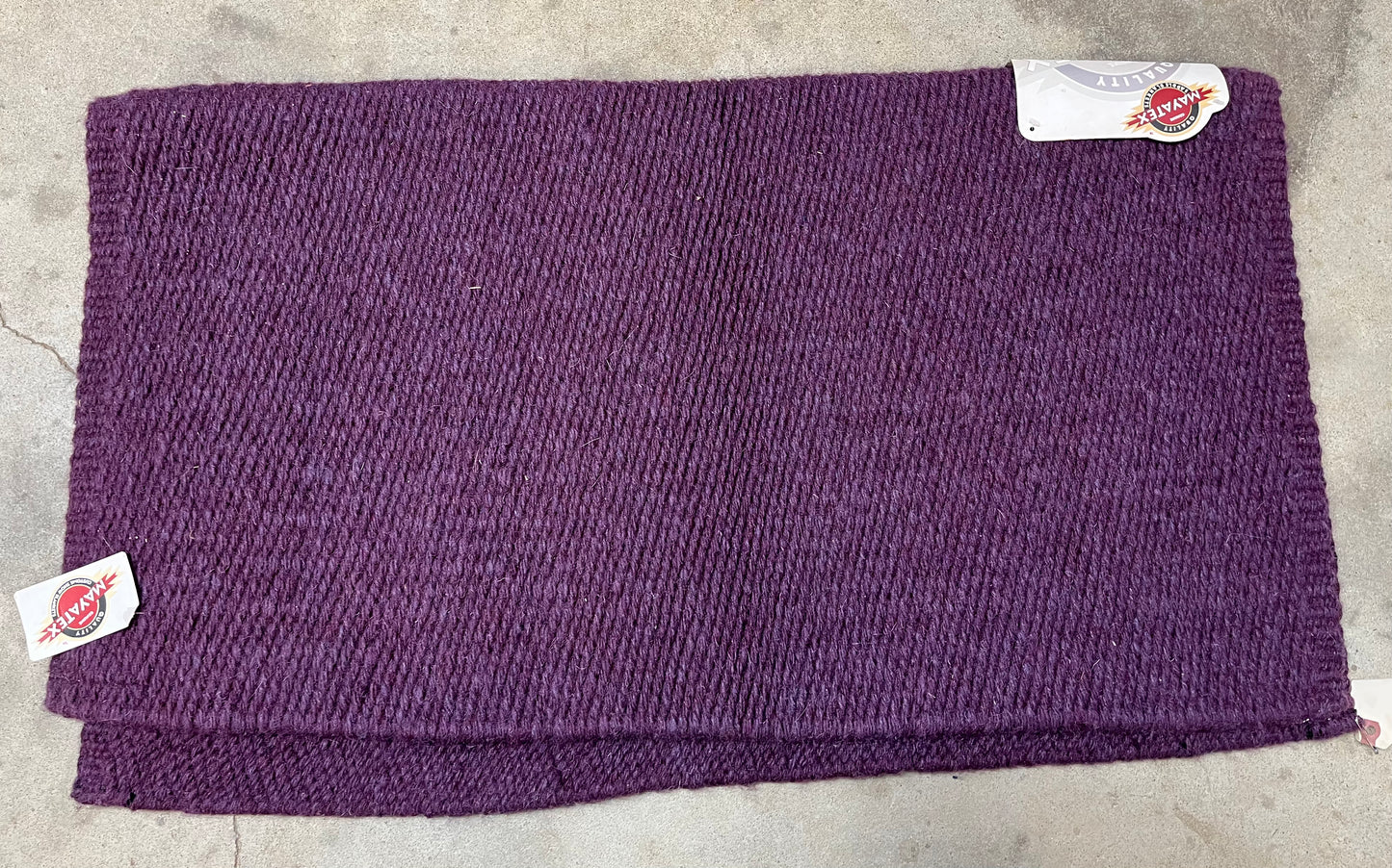 Mayatex Purple Saddle Blanket