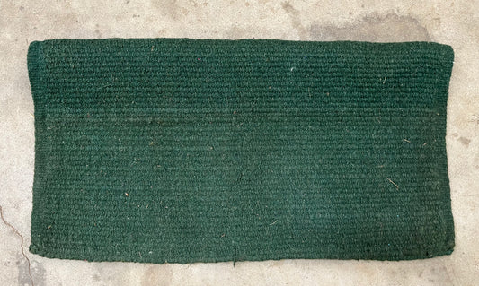 Hunter Green Saddle Blanket