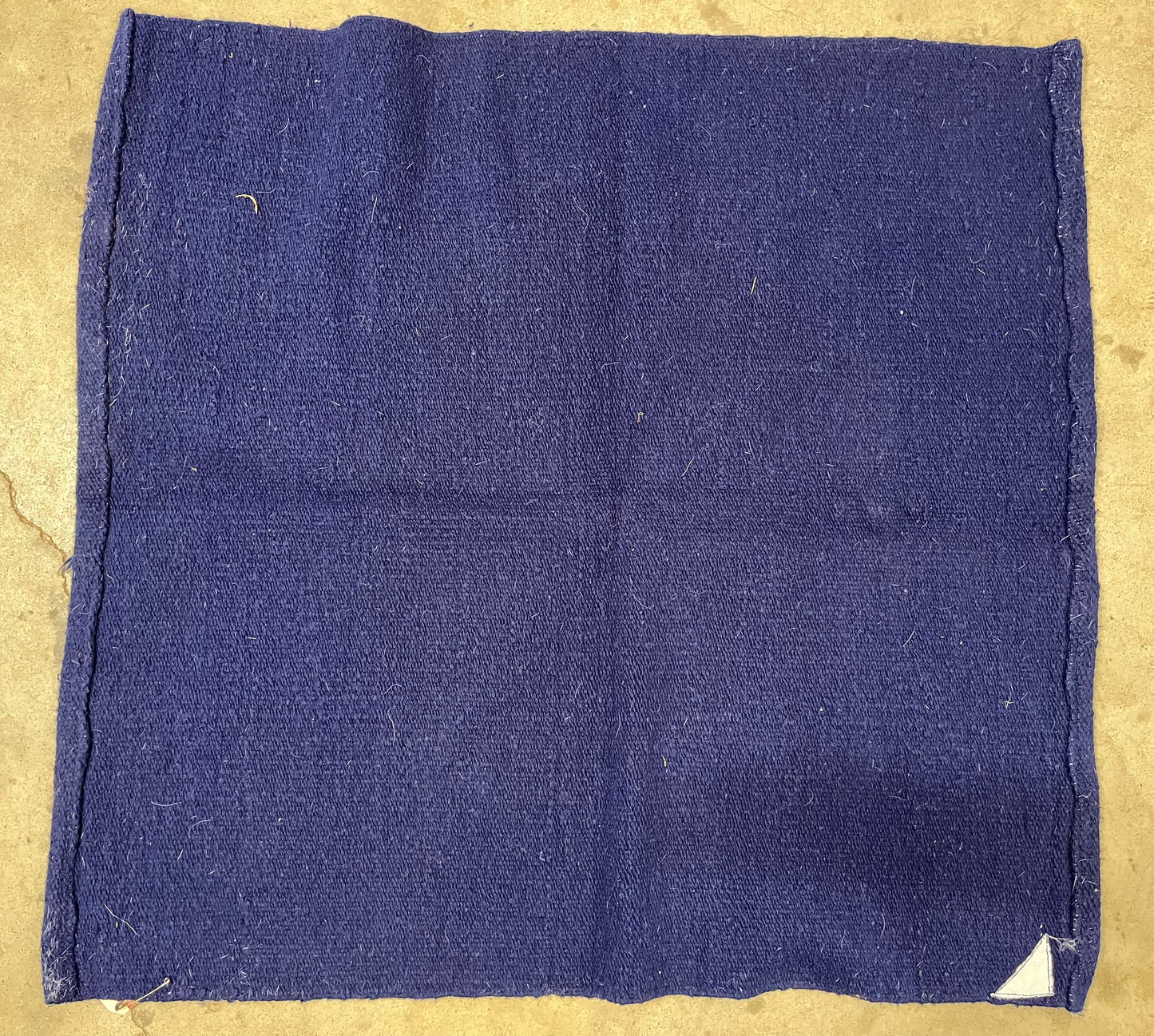 Navy Saddle Blanket