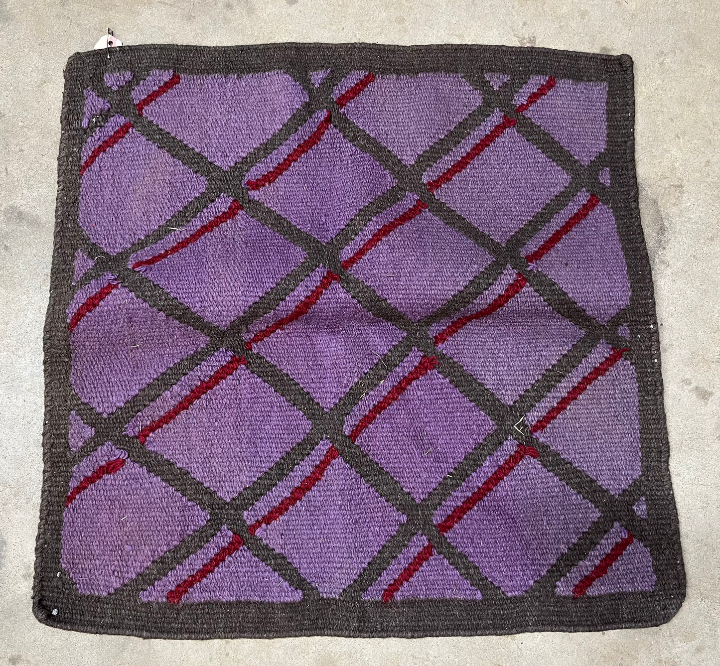 Purple Diamond Saddle Blanket