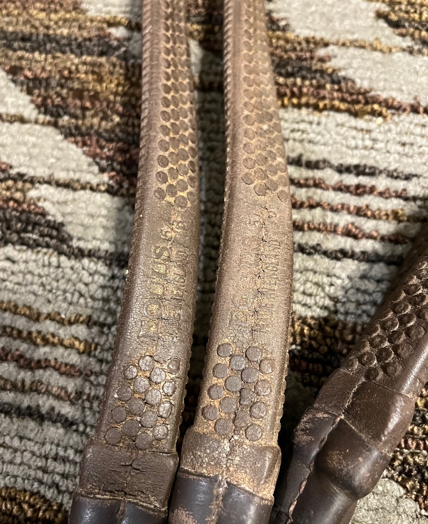 Equus Brown Rubber Reins