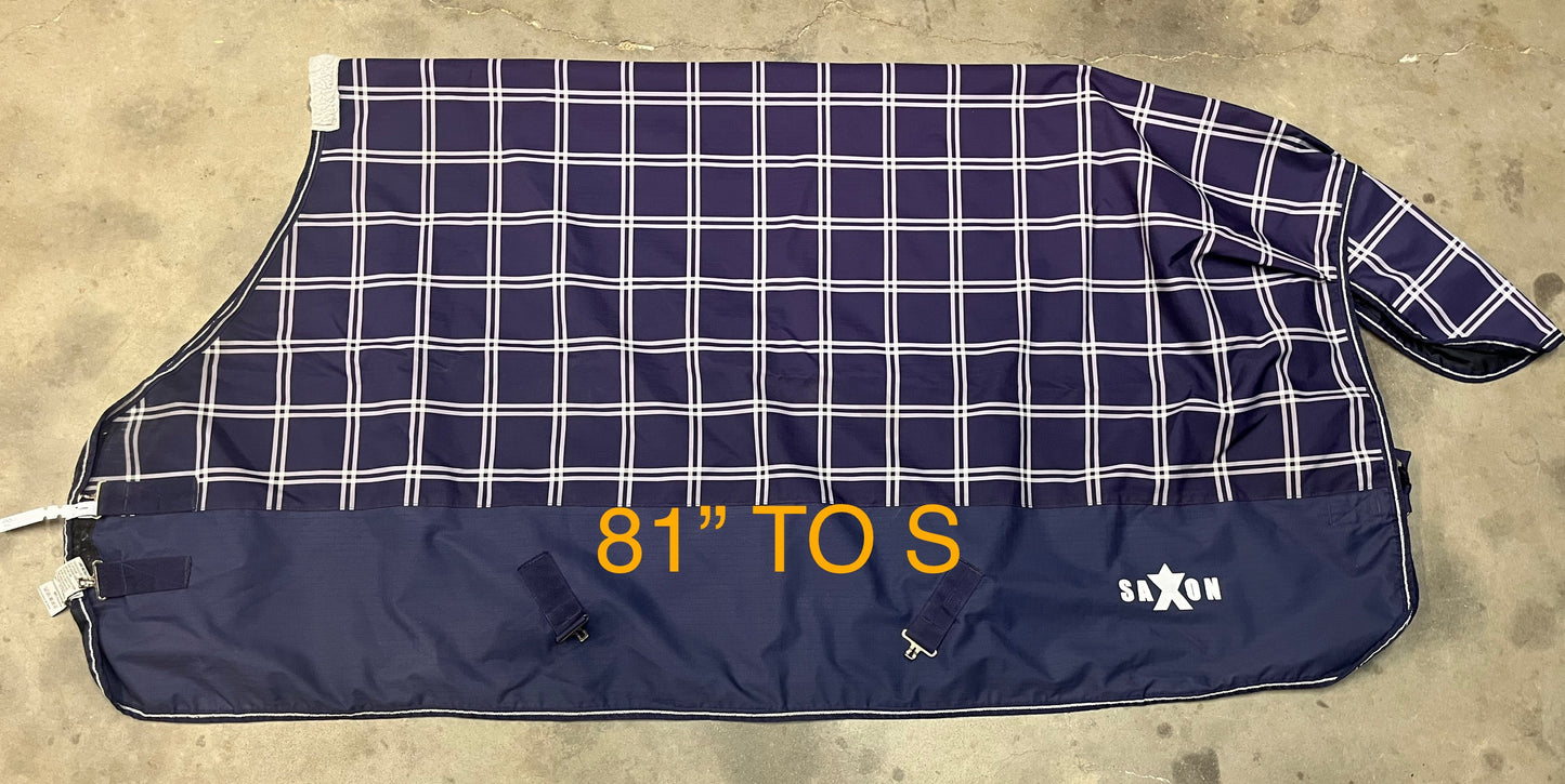 Saxon T/O Sheet - 81”