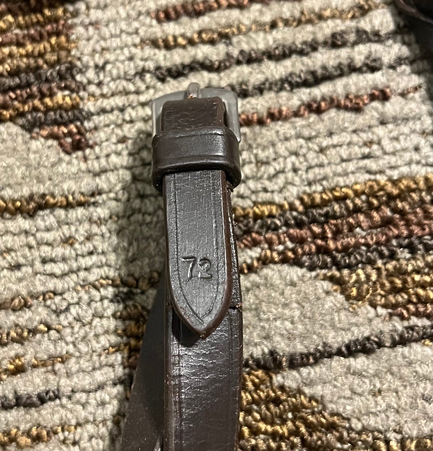 Draft Brown Laced Reins