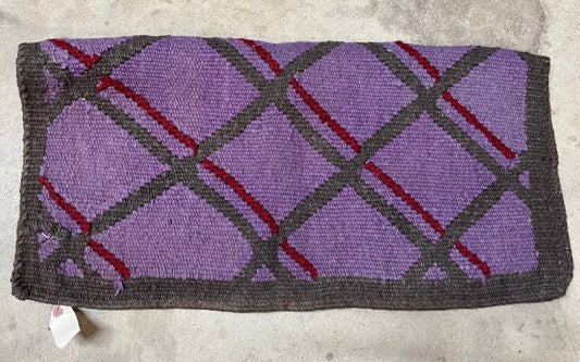 Purple Diamond Saddle Blanket