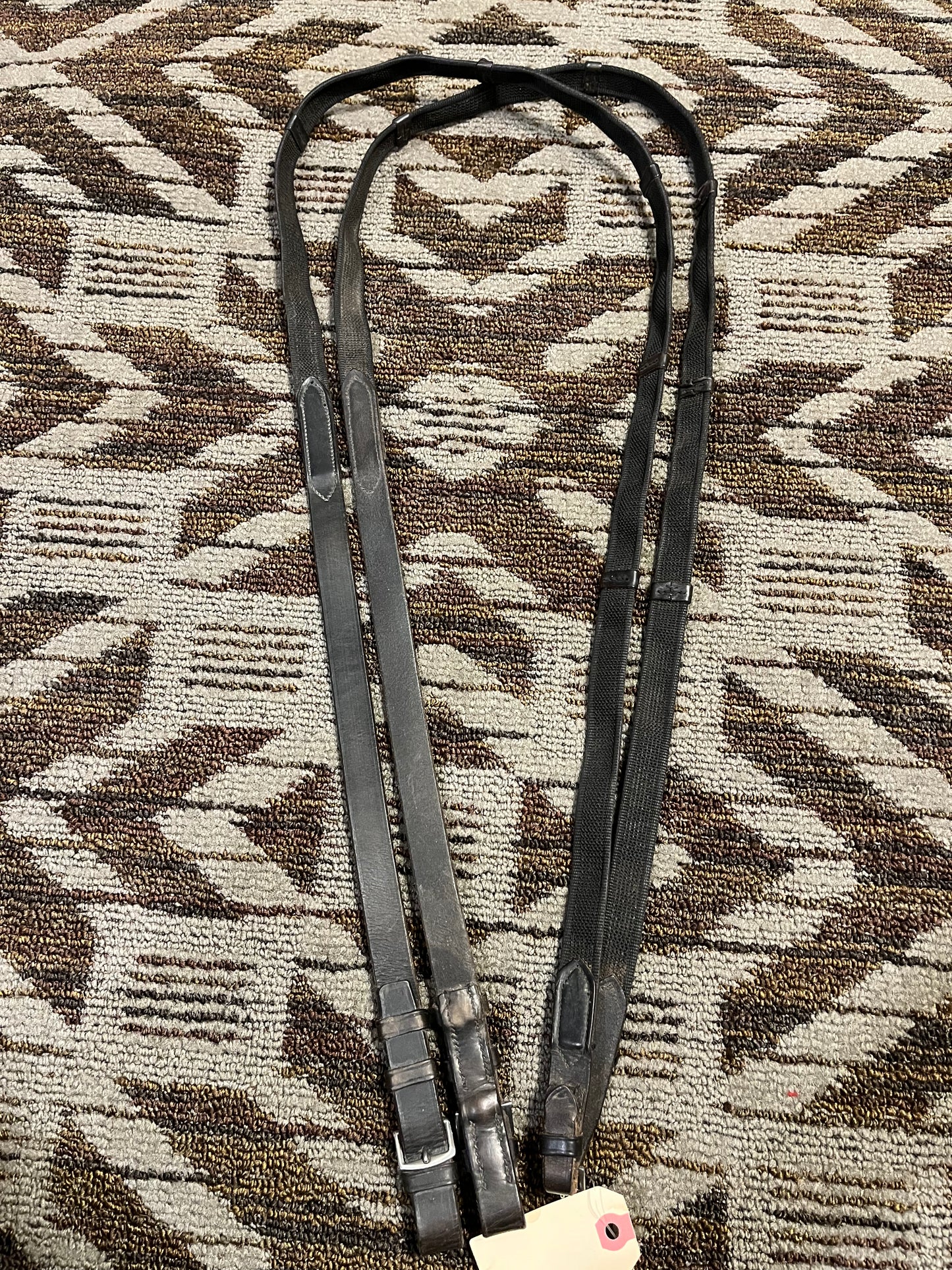 Black Webbed Reins