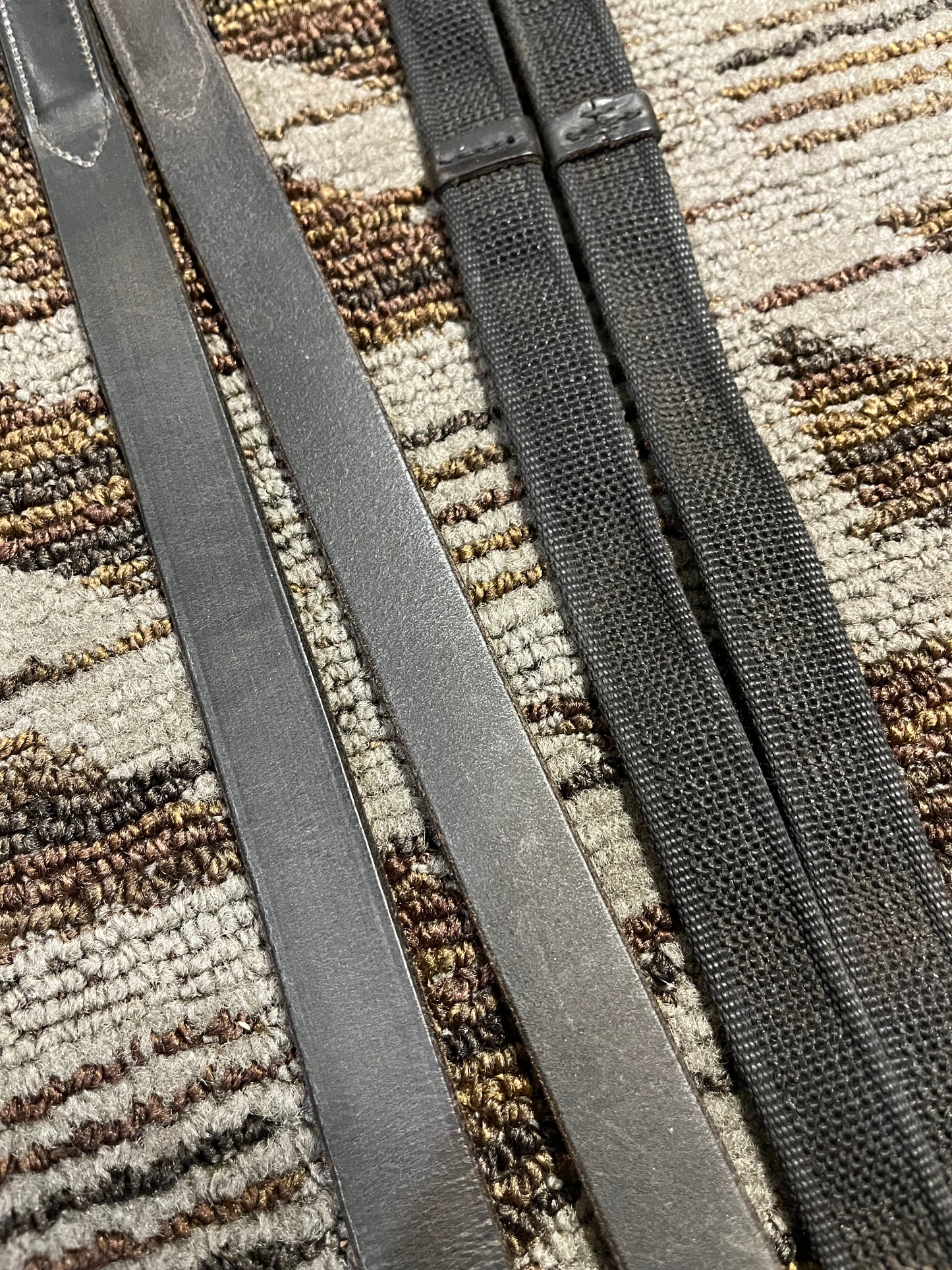 Black Webbed Reins