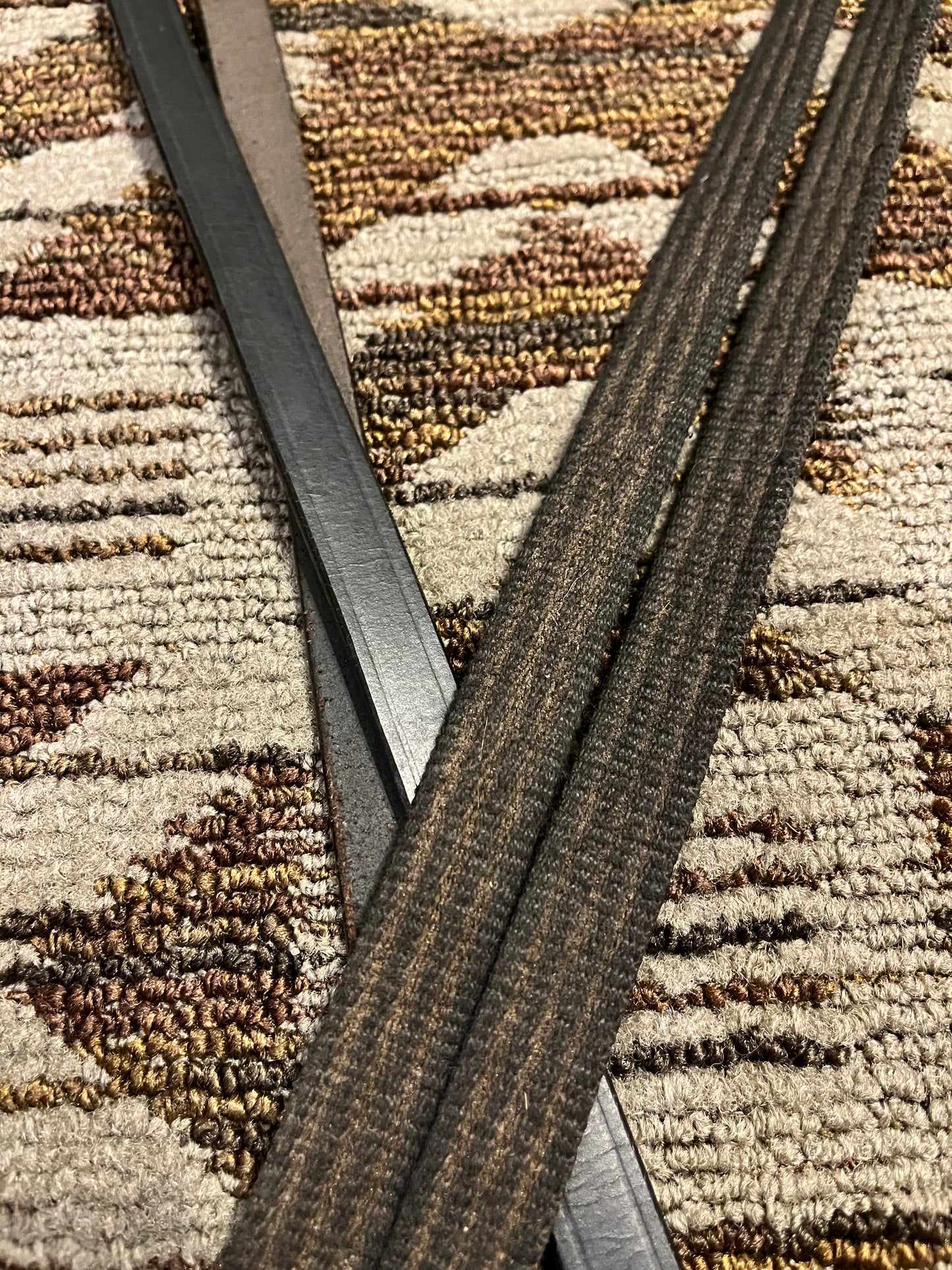 Black Cotton Reins