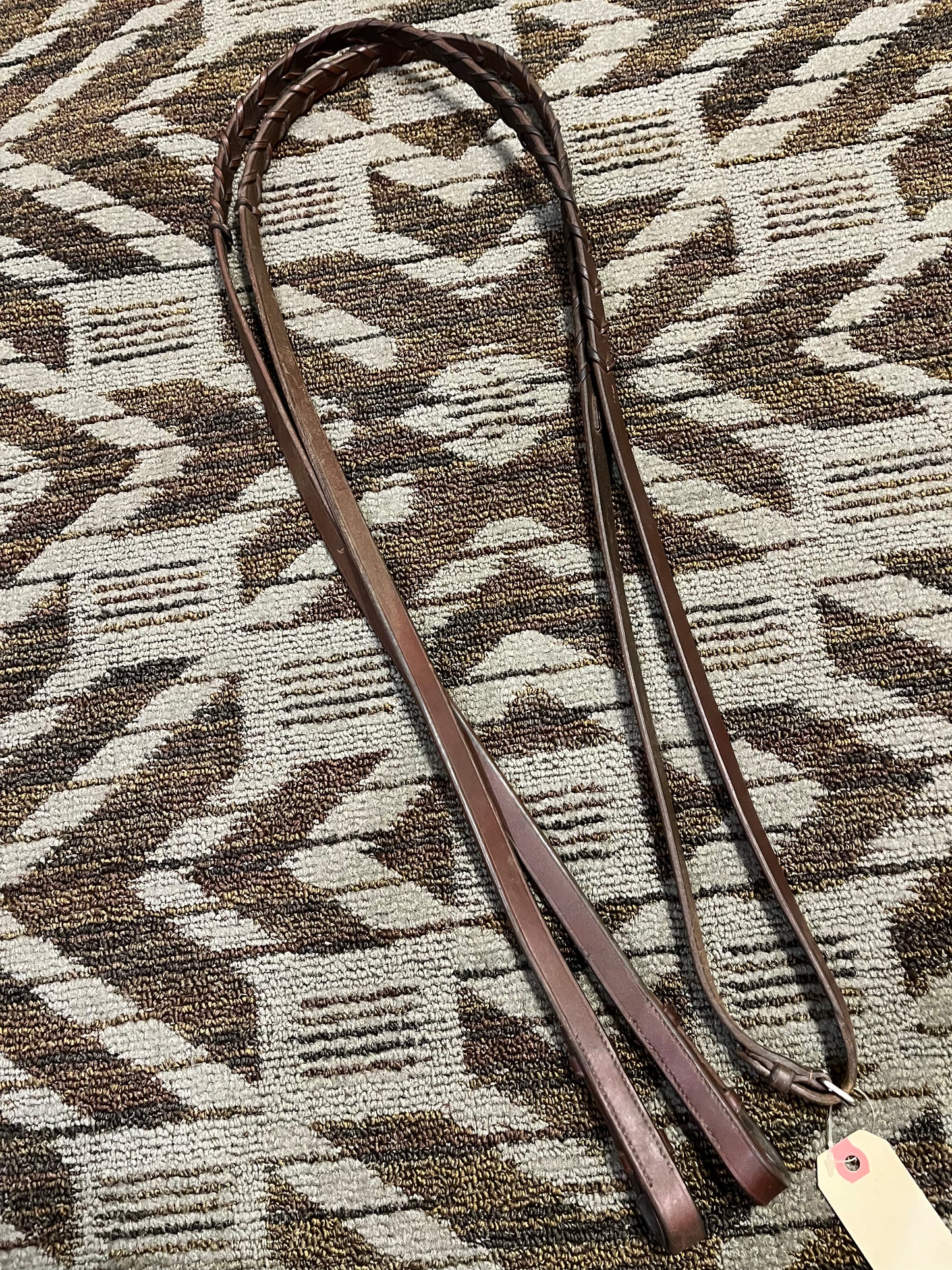 Soft Brown Laced Reins
