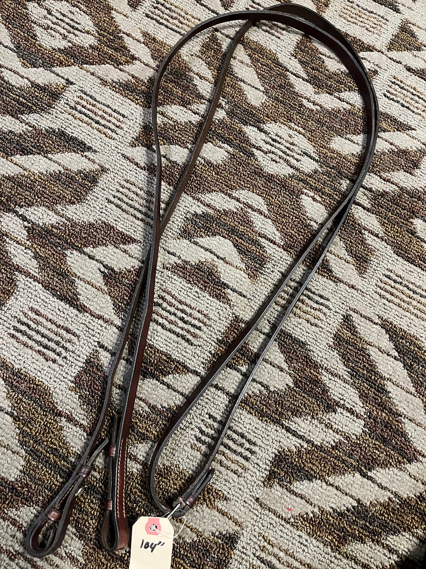 Brown Curb Reins