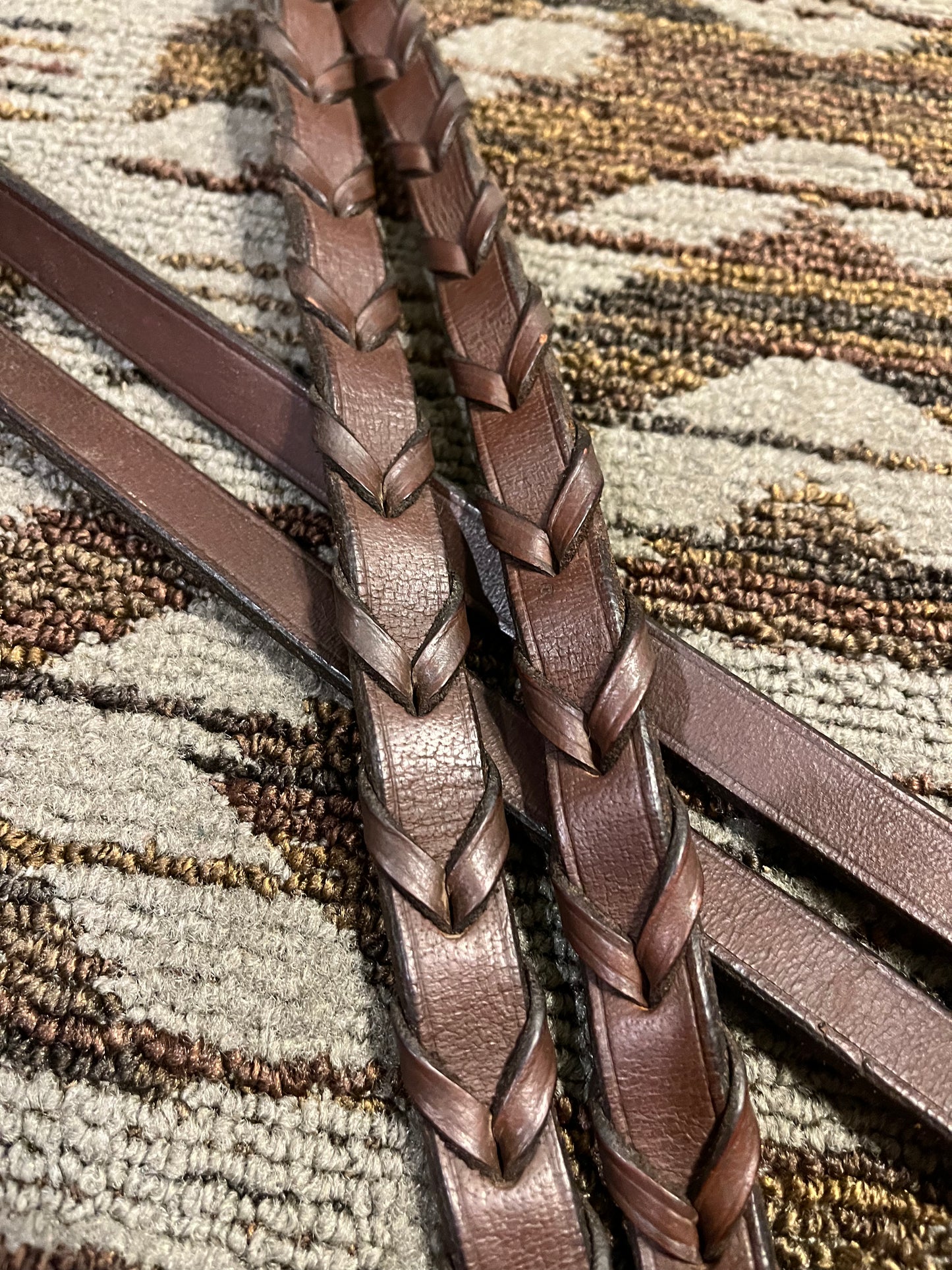 Brown Laced Reins