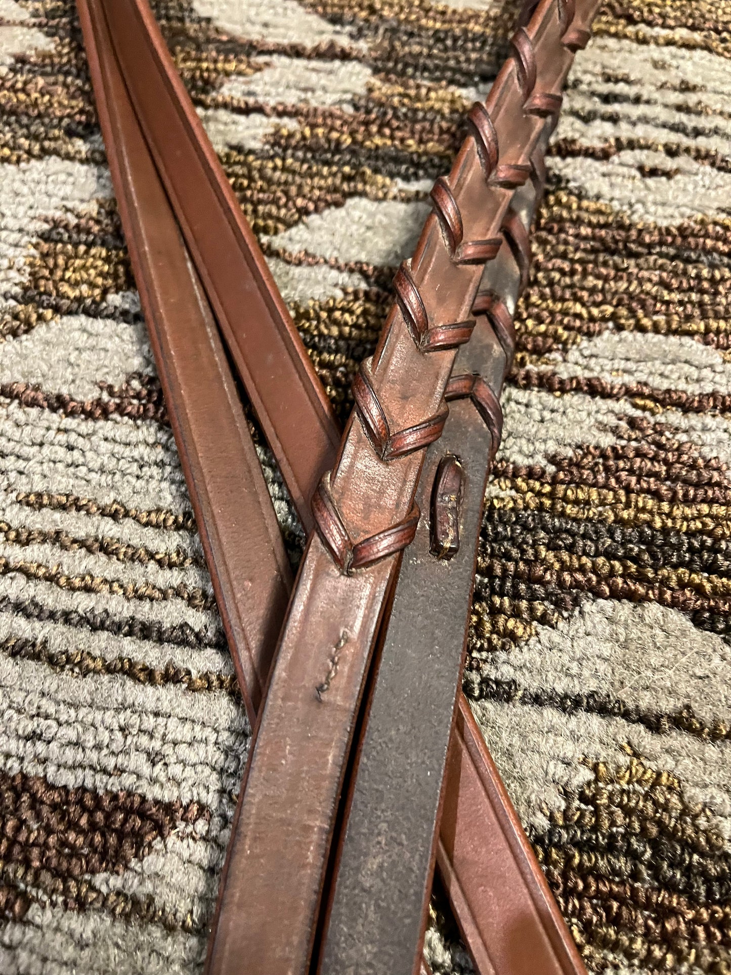 Brown Laced Reins