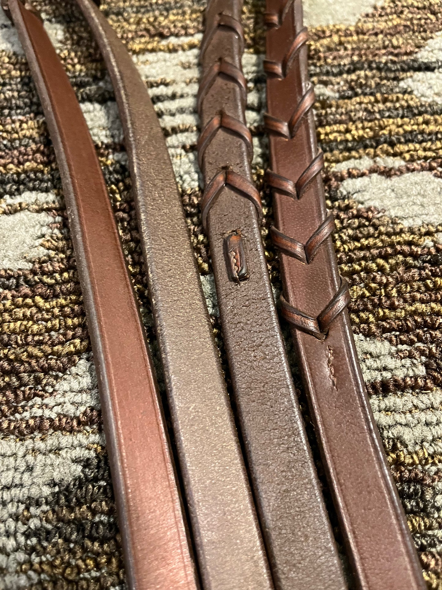Brown Laced Reins
