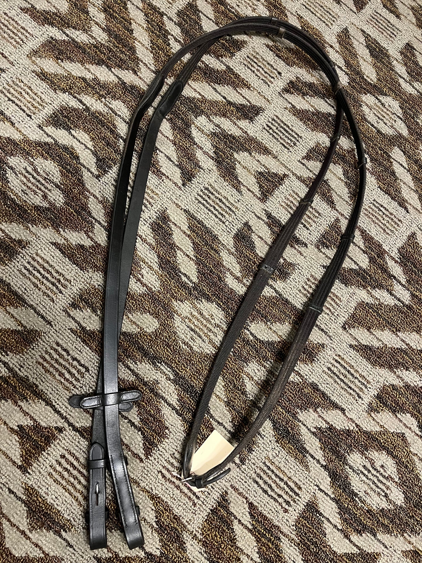 Black Webbed Reins