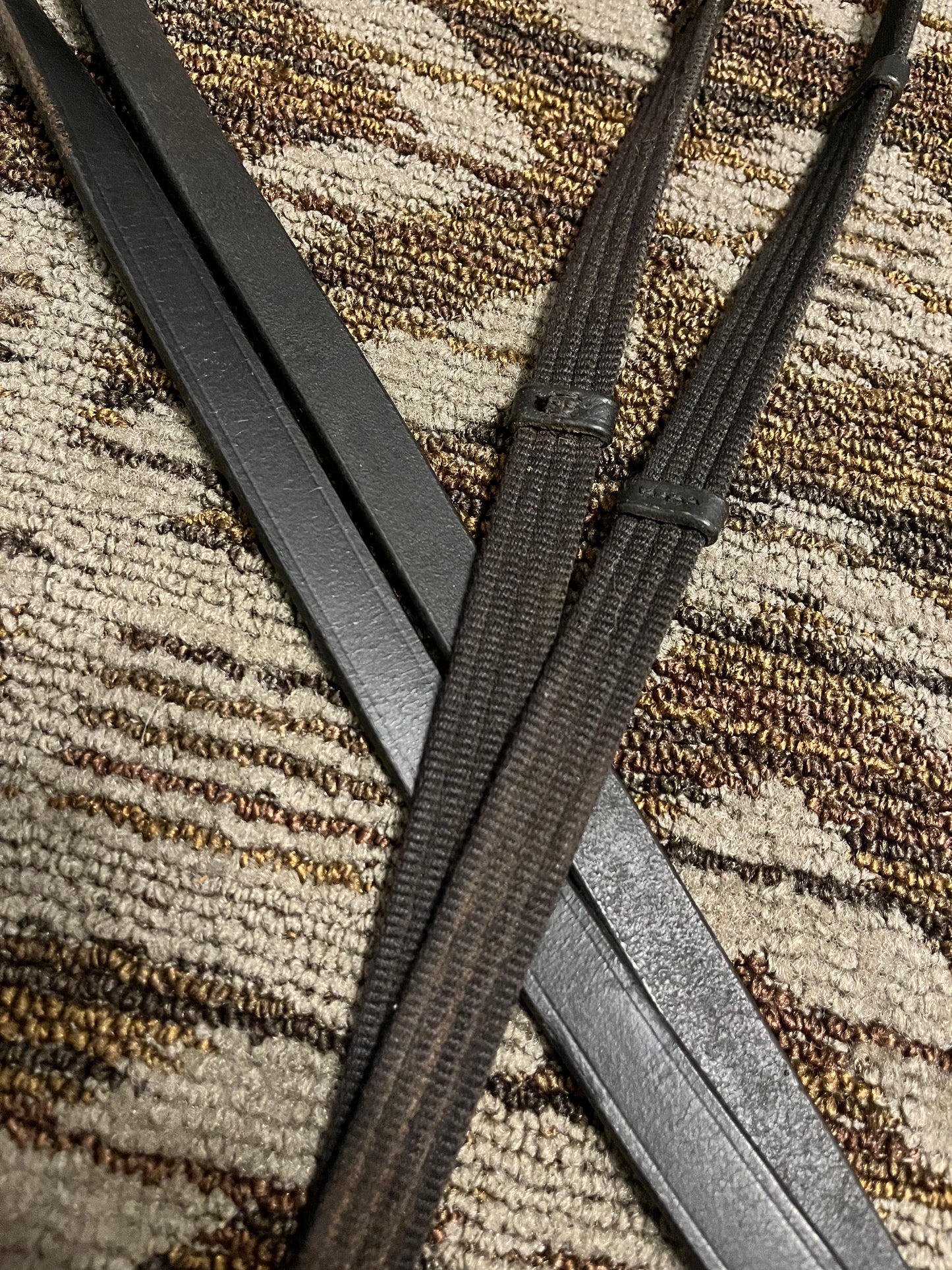 Black Webbed Reins