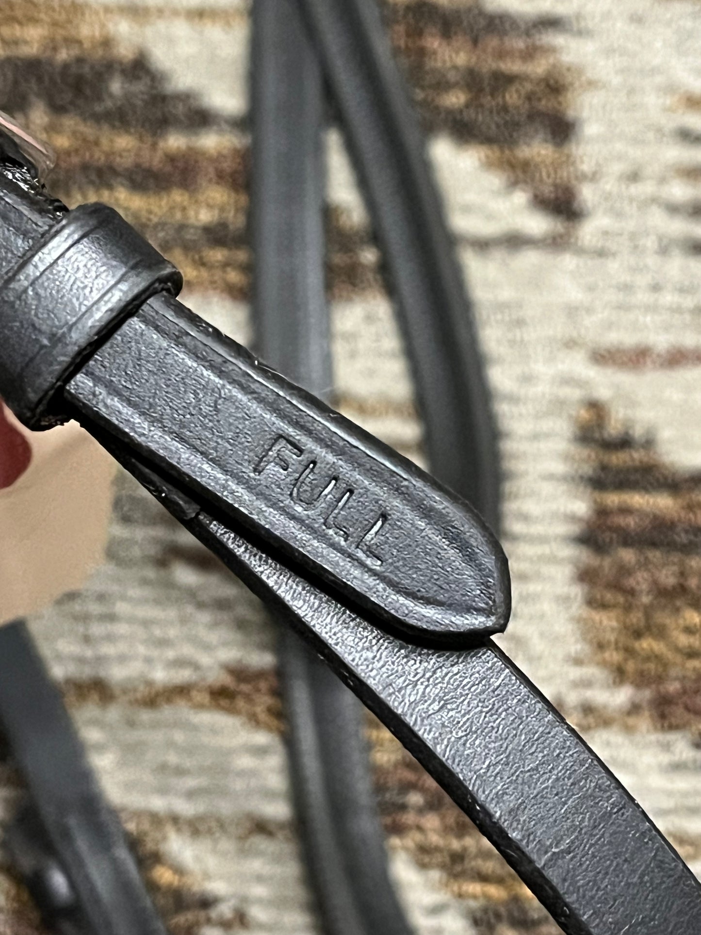 Kris Black Rubber Reins