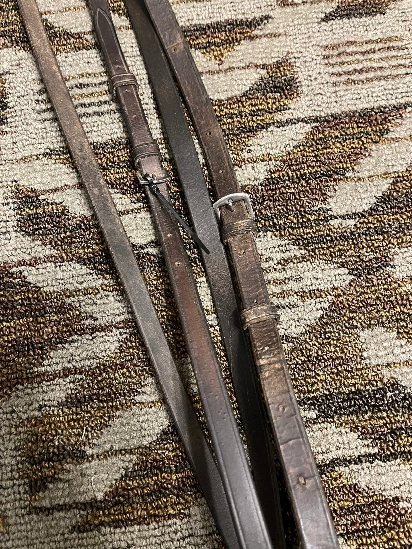 Dark Brown Standing Martingale