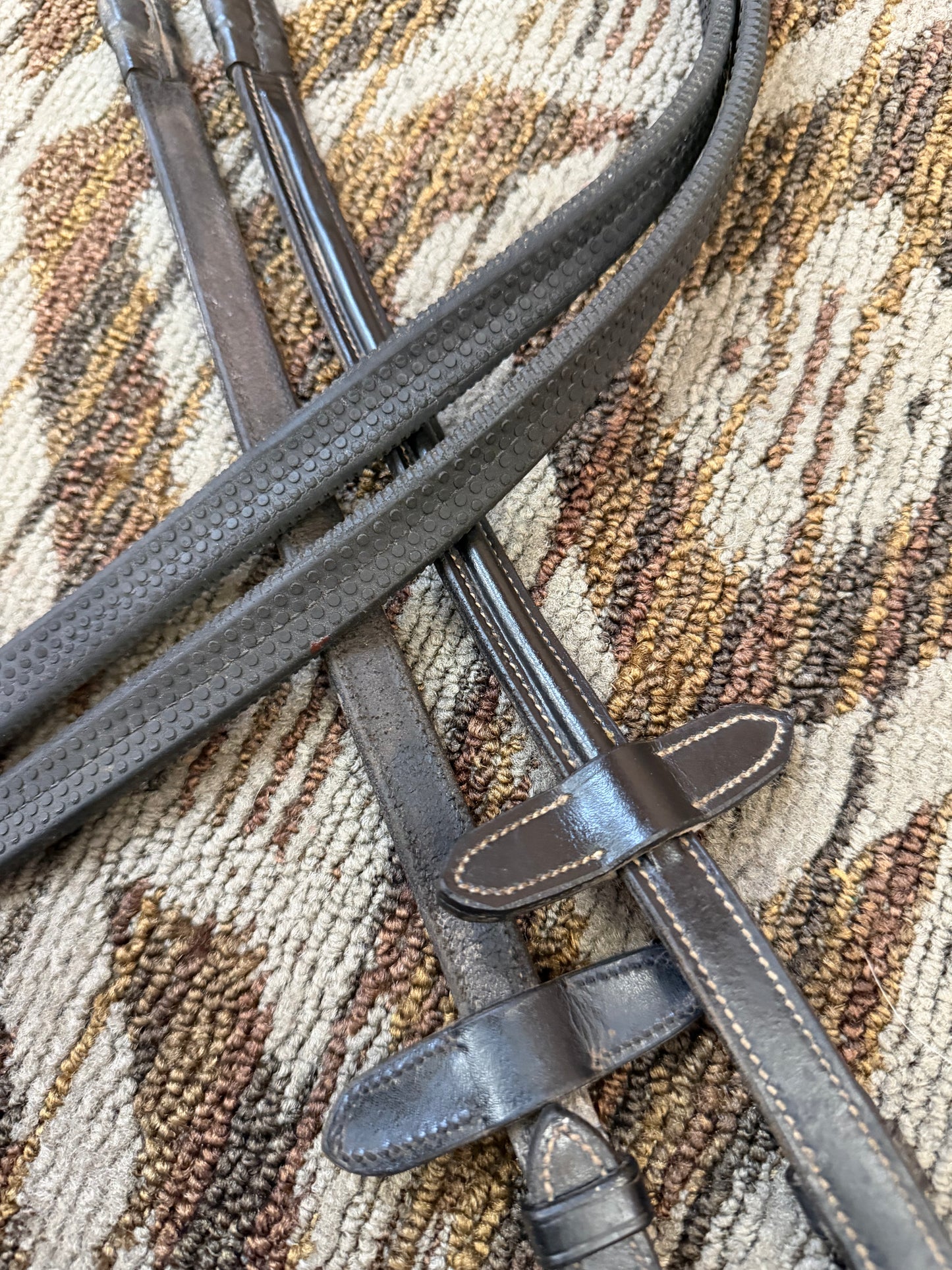 Raised Rubber Reins