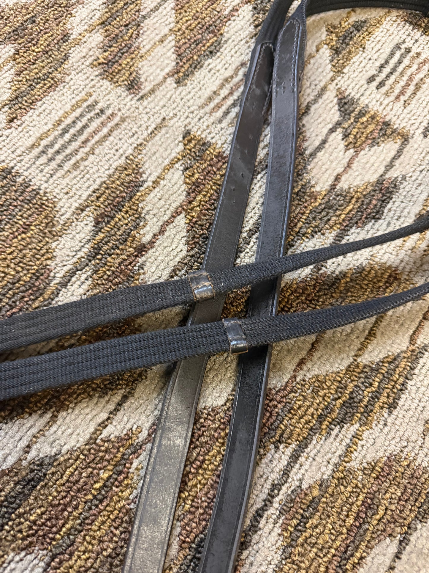 Black Webbed Reins