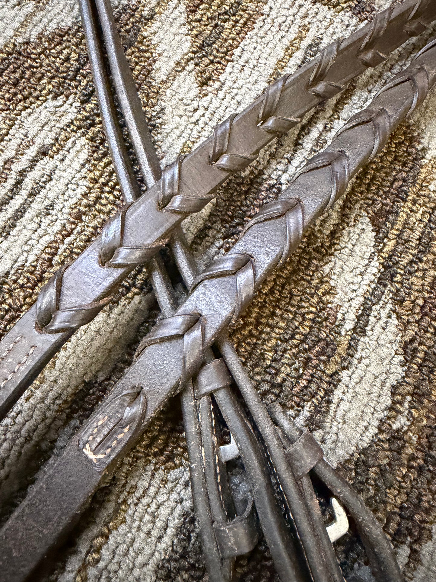 Brown Laced Reins