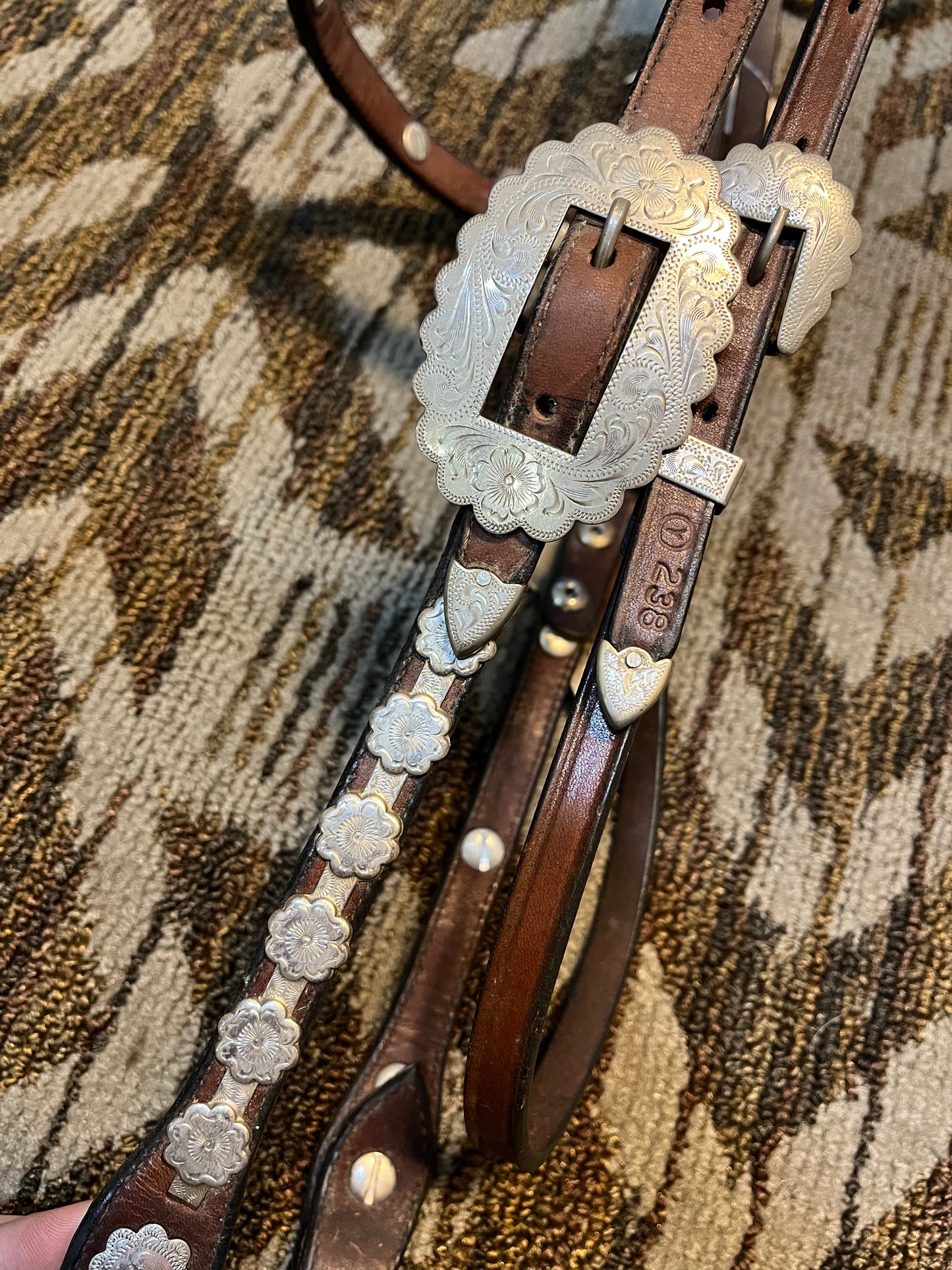 Circle Y Show Headstall