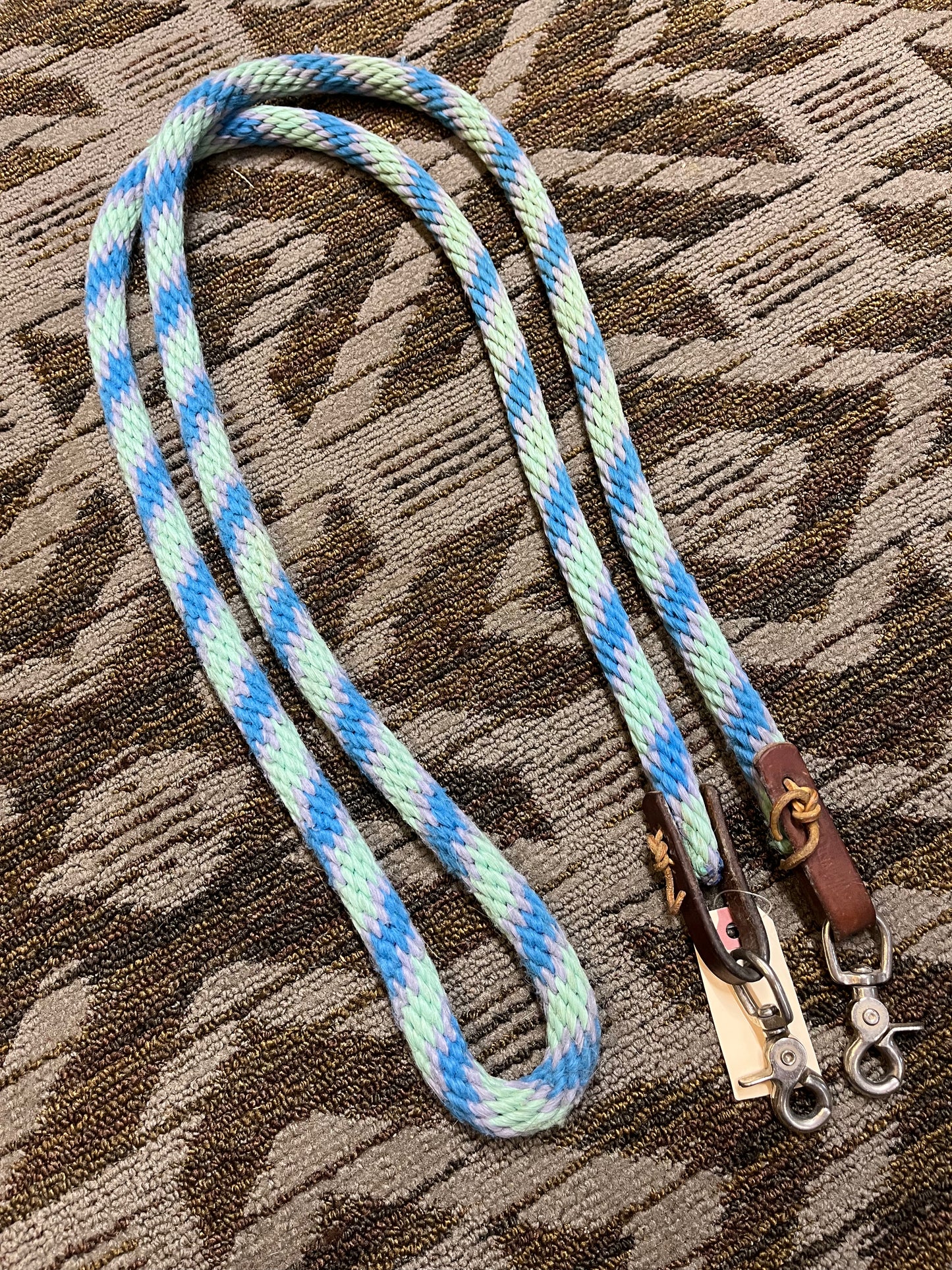 Blue Weaver Loop Reins