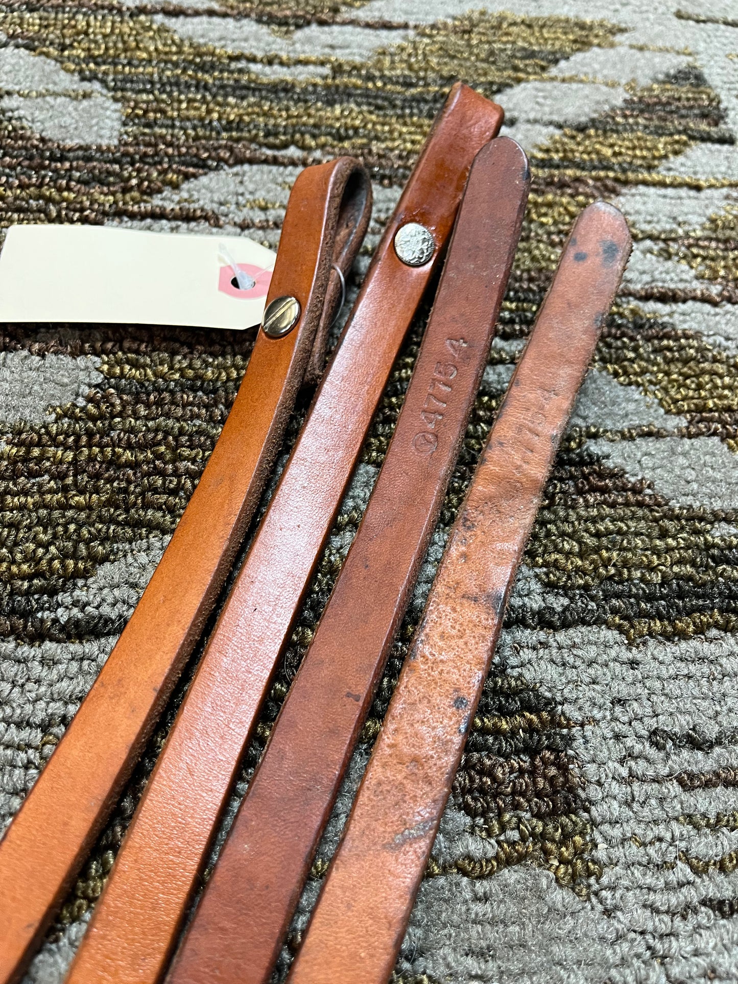 Circle Y Light Oil Split Reins