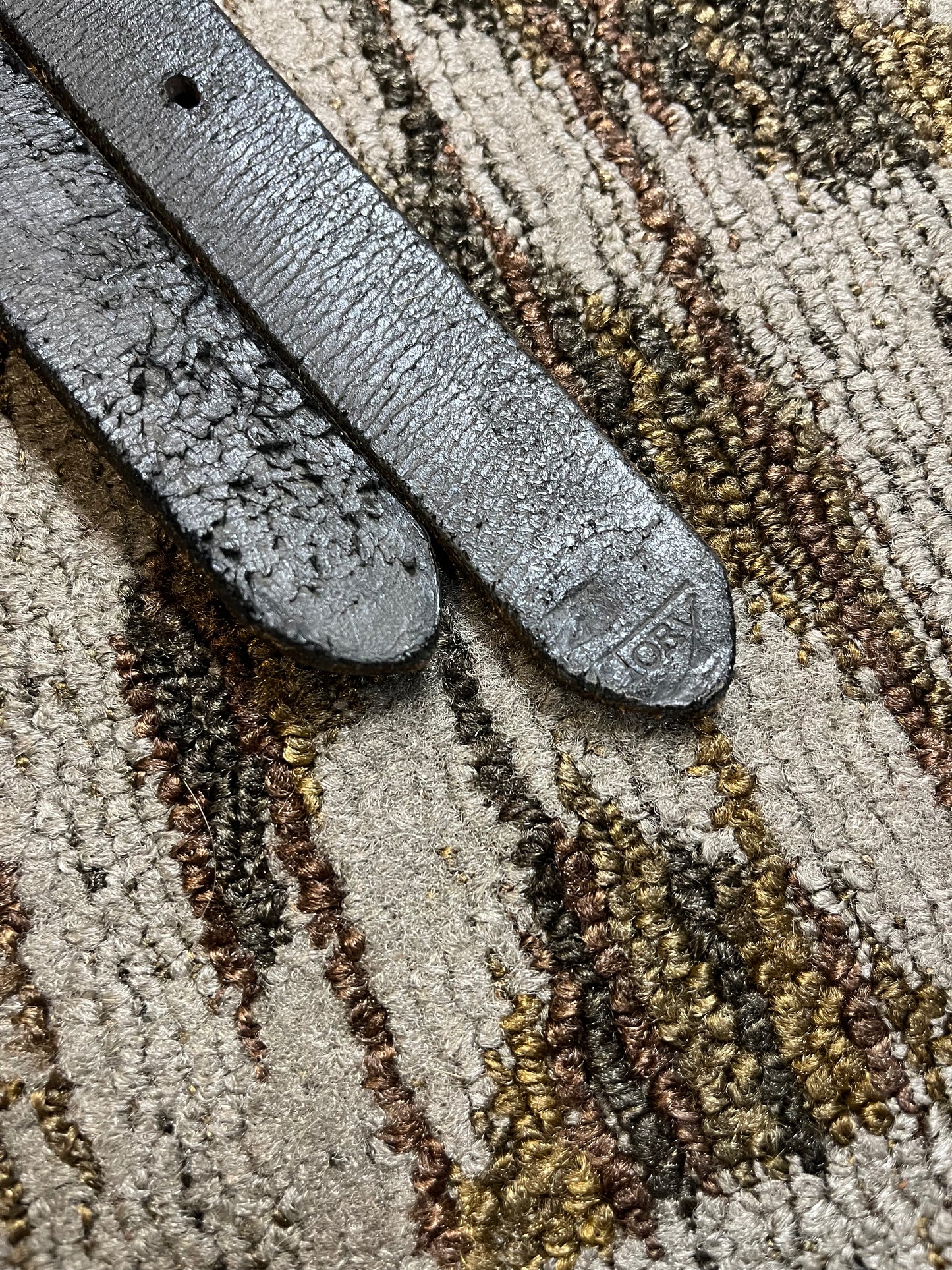 Tory Black Leathers - 64”