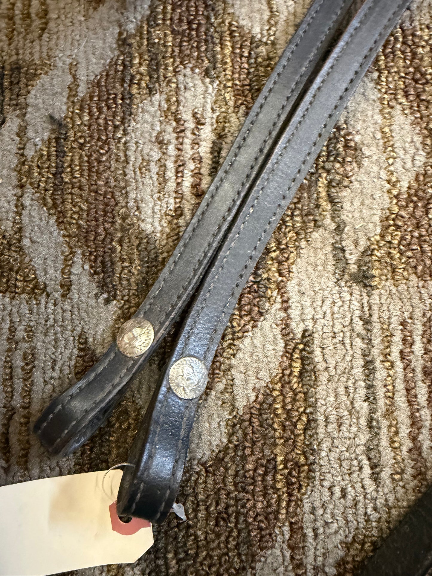 Black Split Reins