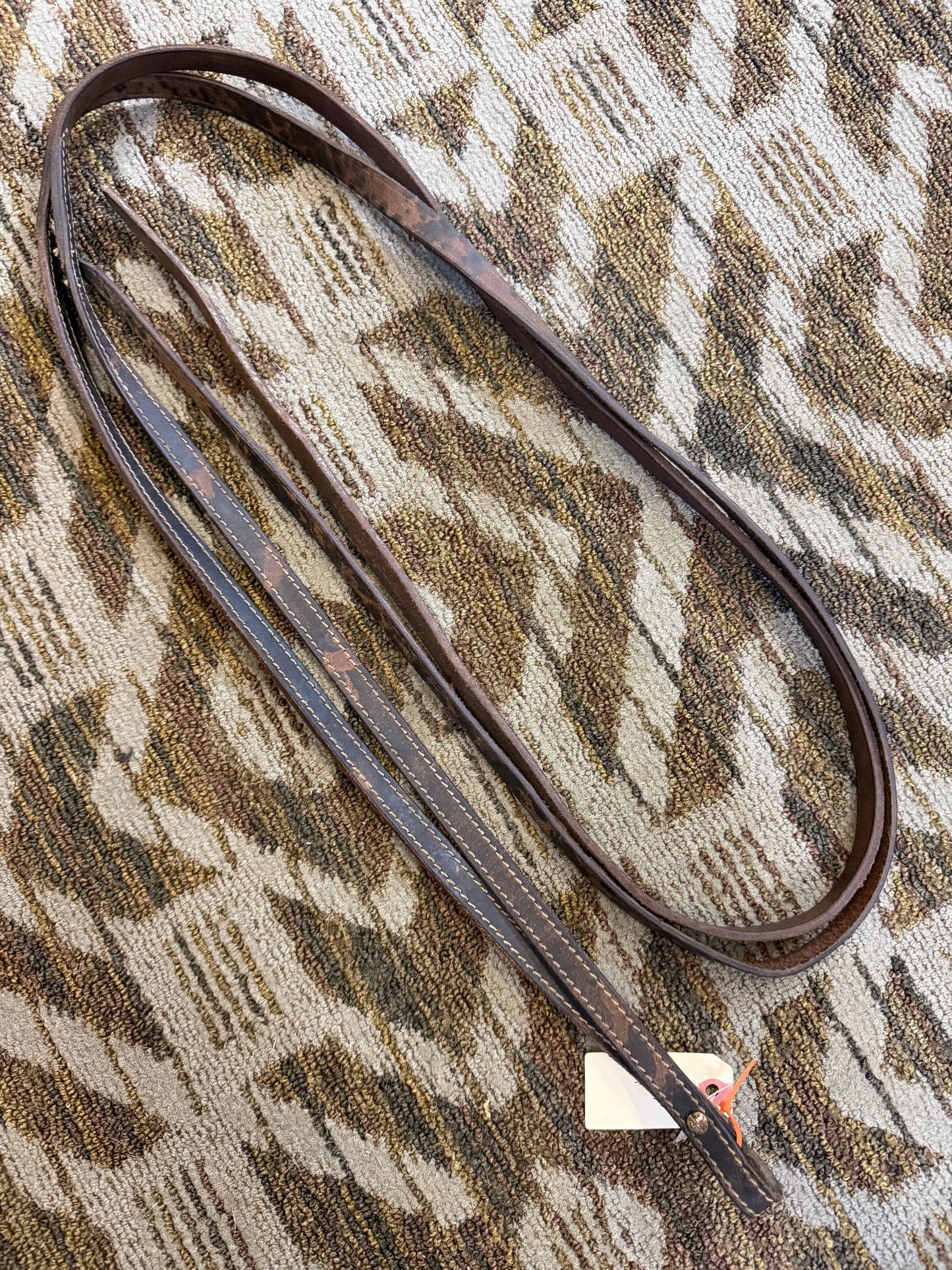 Dark Oil Split Reins