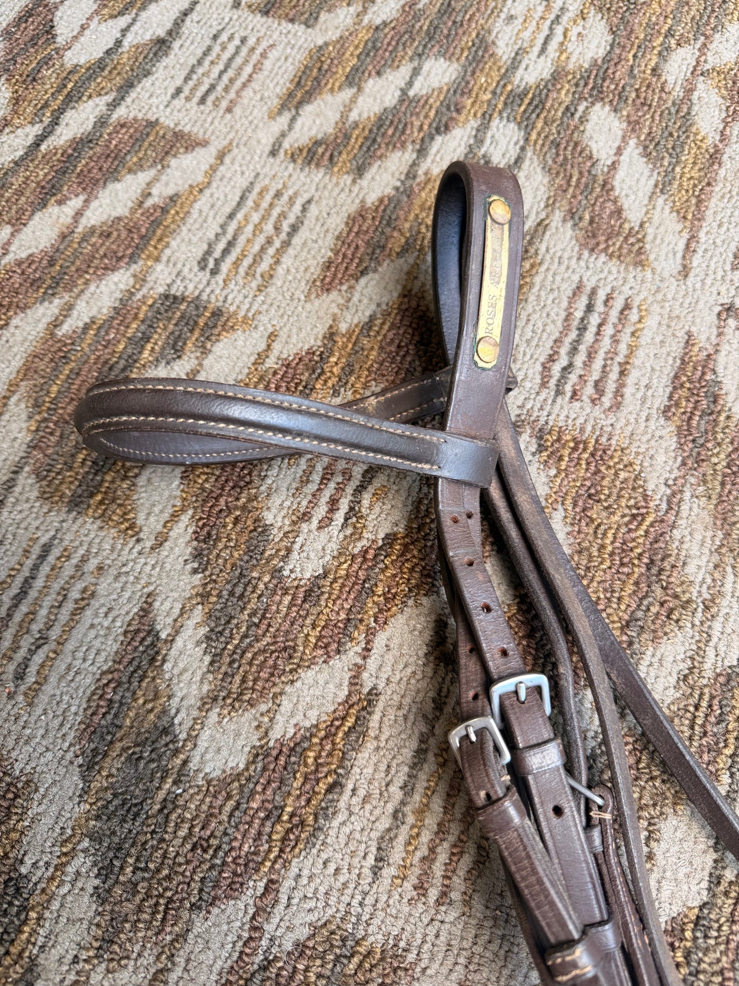 Wexford Brown Stitched Bridle