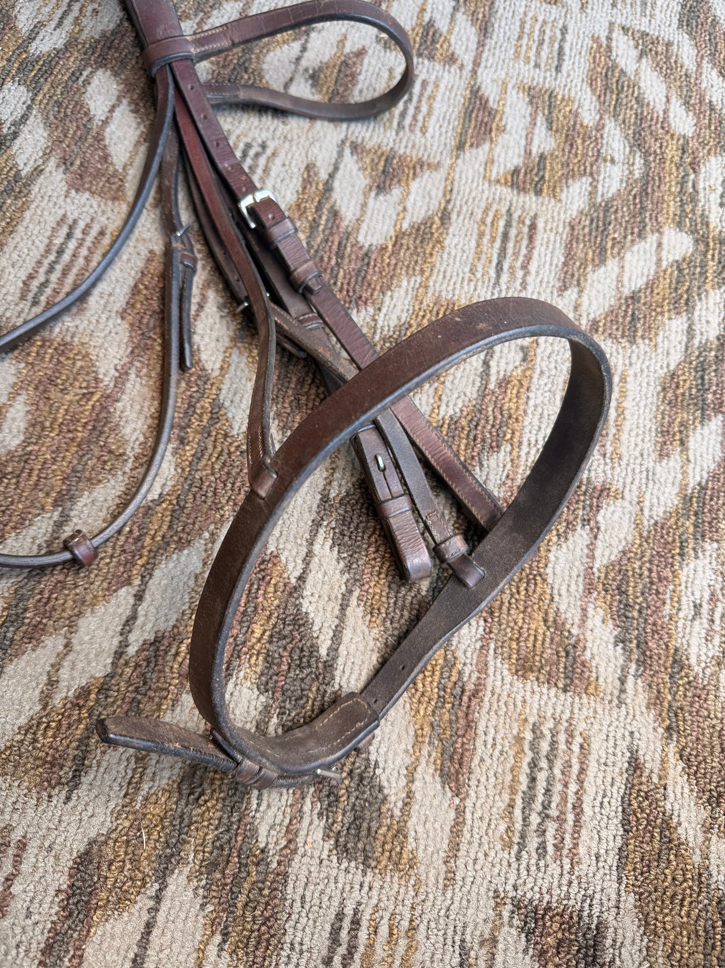 Brown Flat Bridle