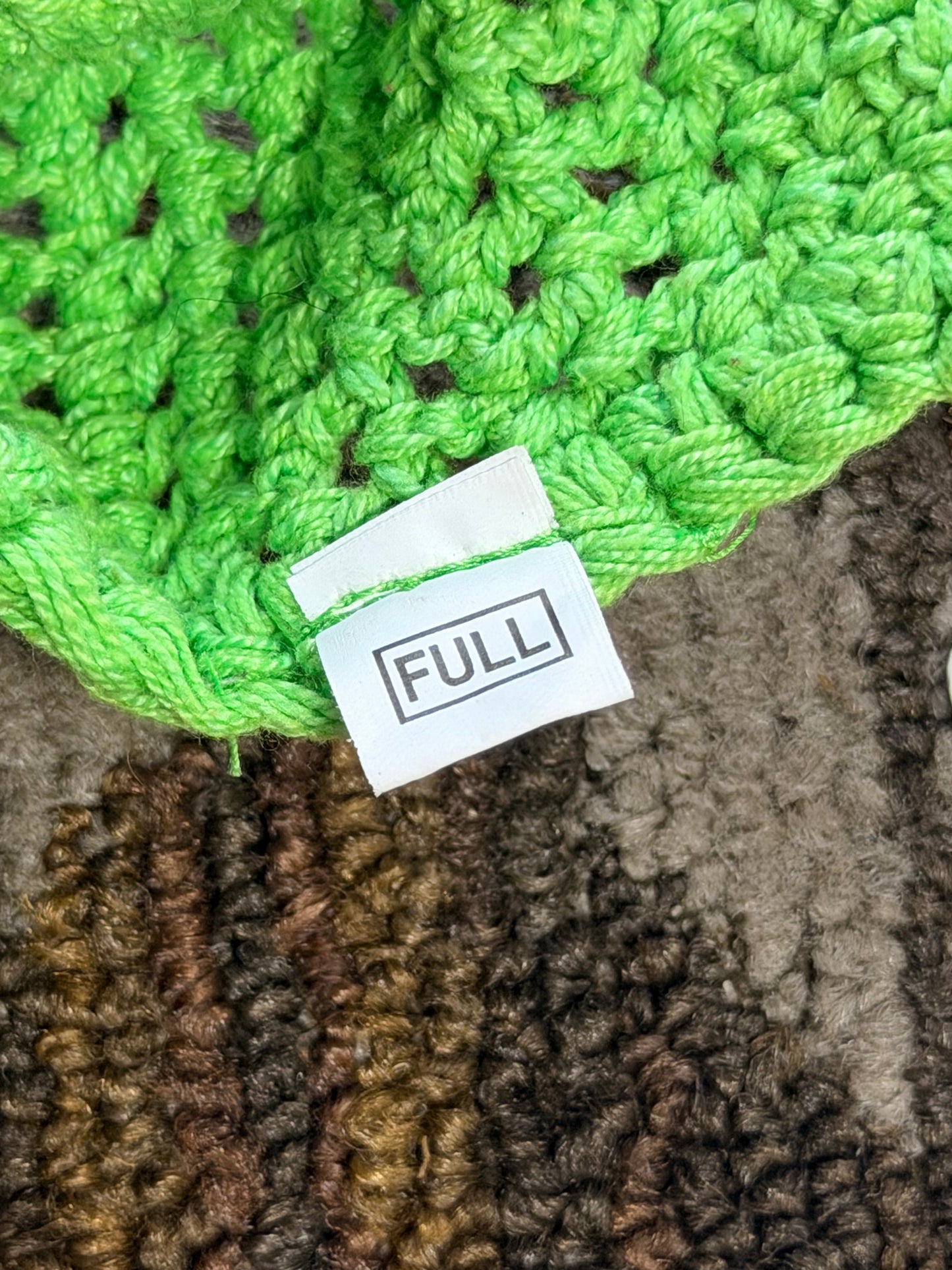 Zainee Lime Green Bonnet