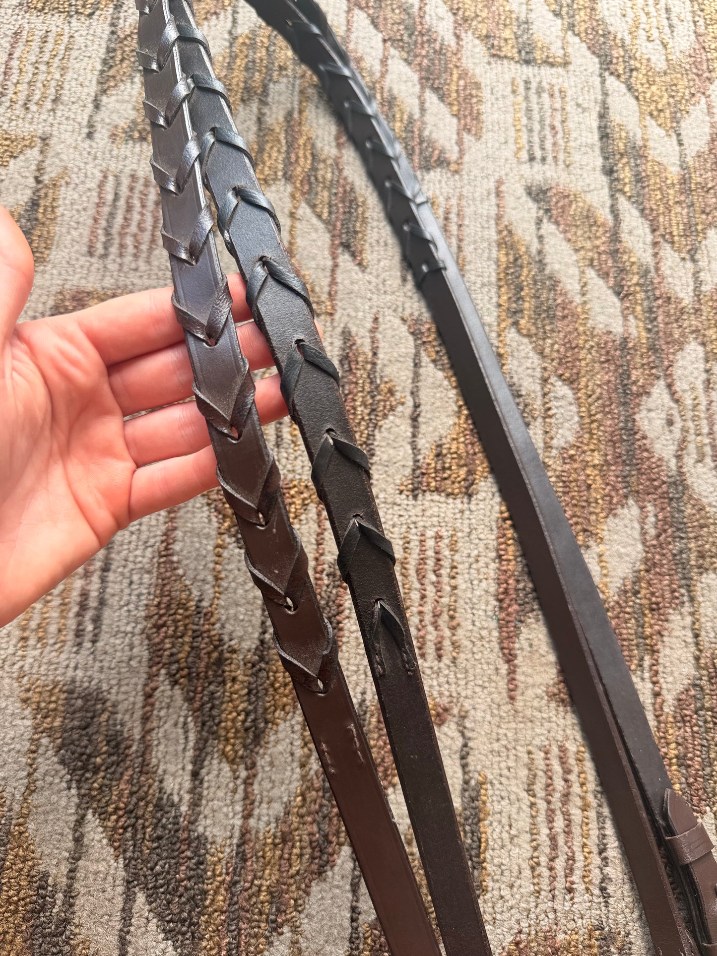 Brown Laced Reins