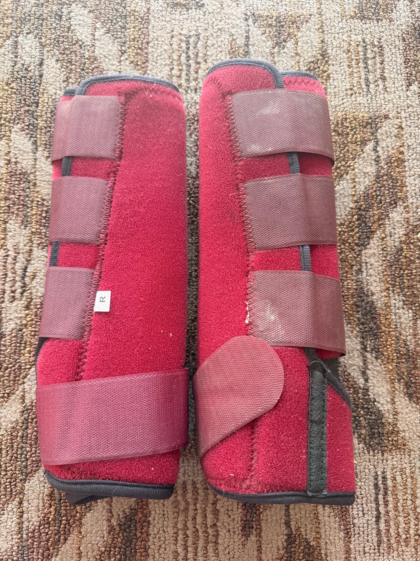 Burgundy Sport Boots