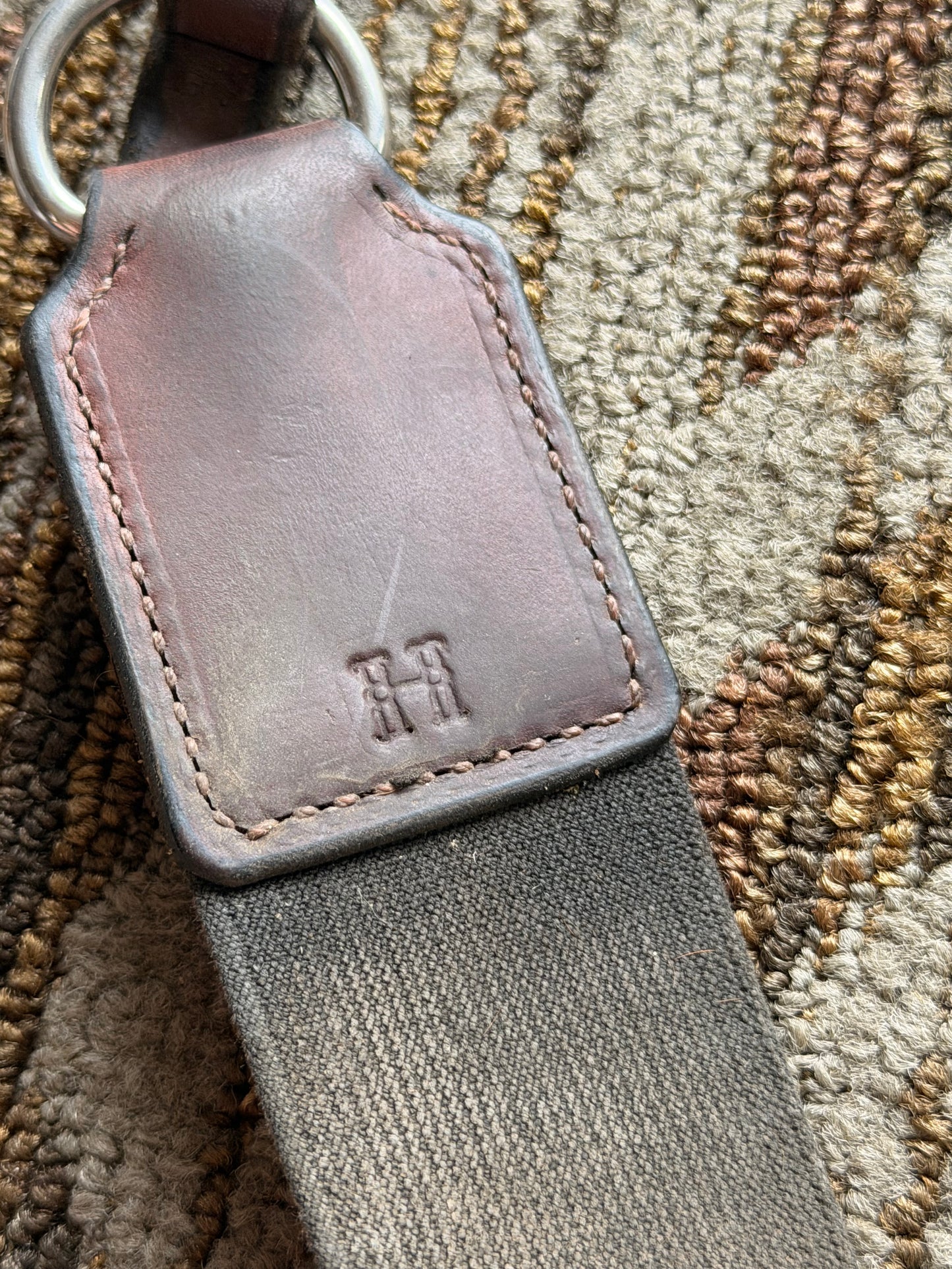 Brown Elastic 2 Point Breastcollar
