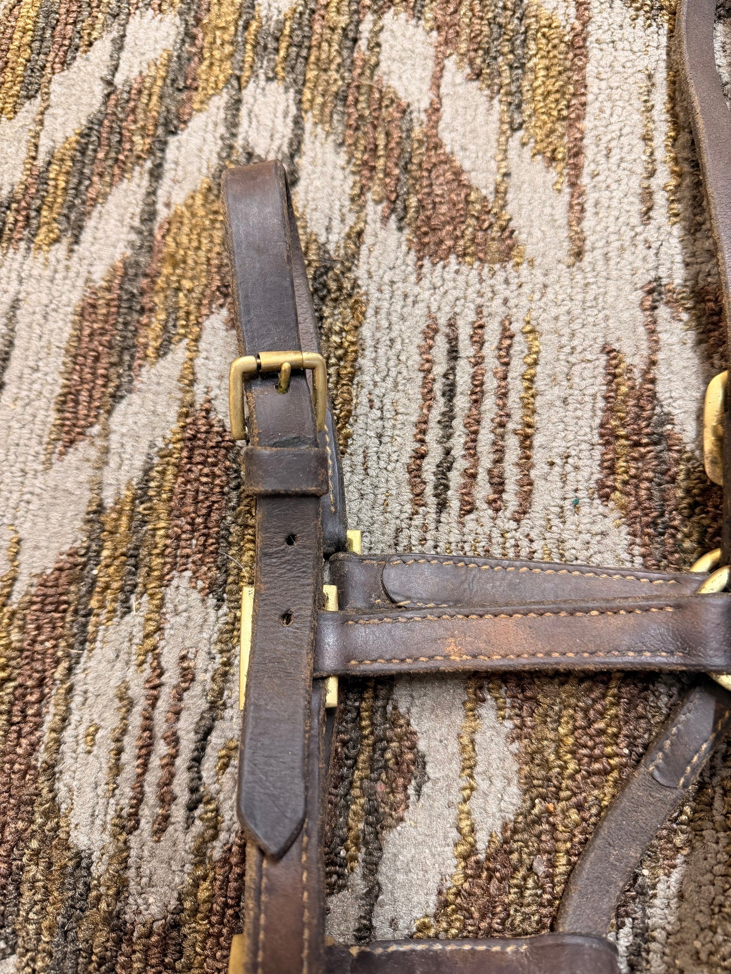 Adjustable Small Leather Halter