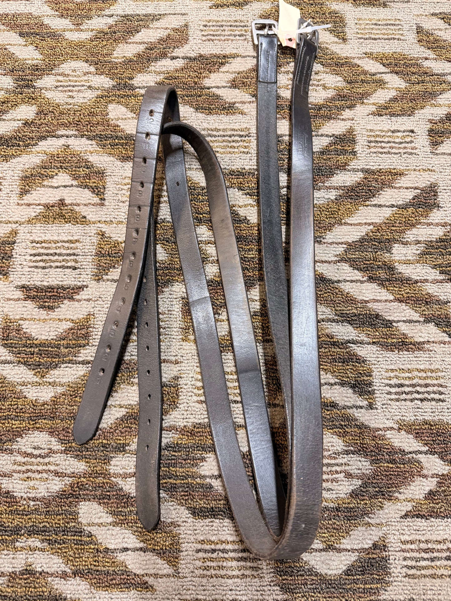 Harmohn Kraft Black Leathers - 64”