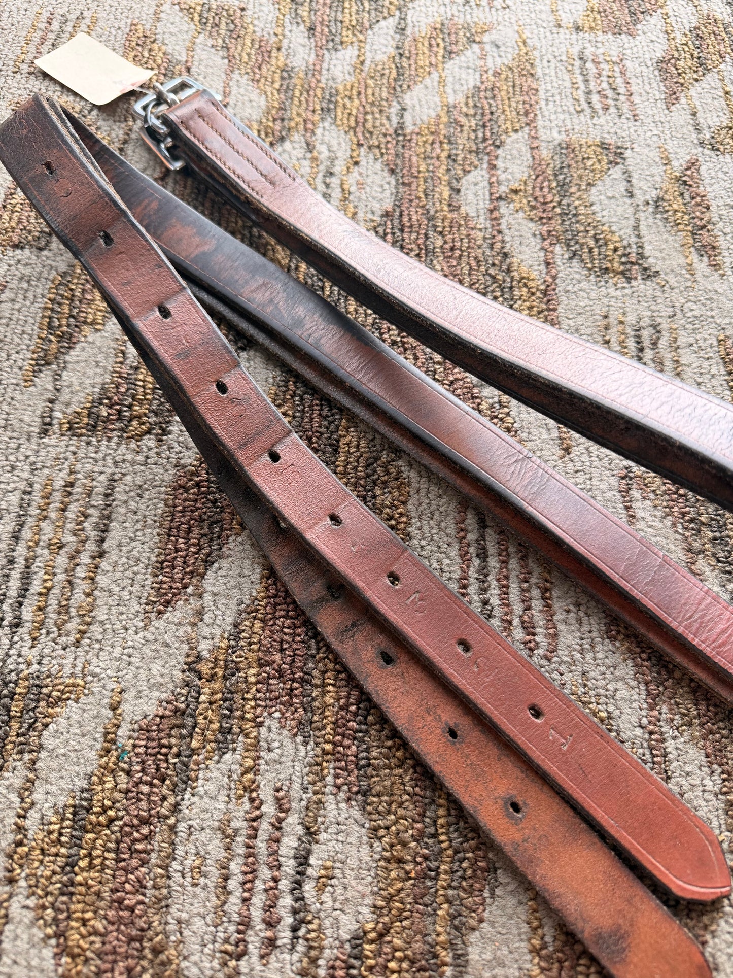 Brown Stirrup Leathers - 56”