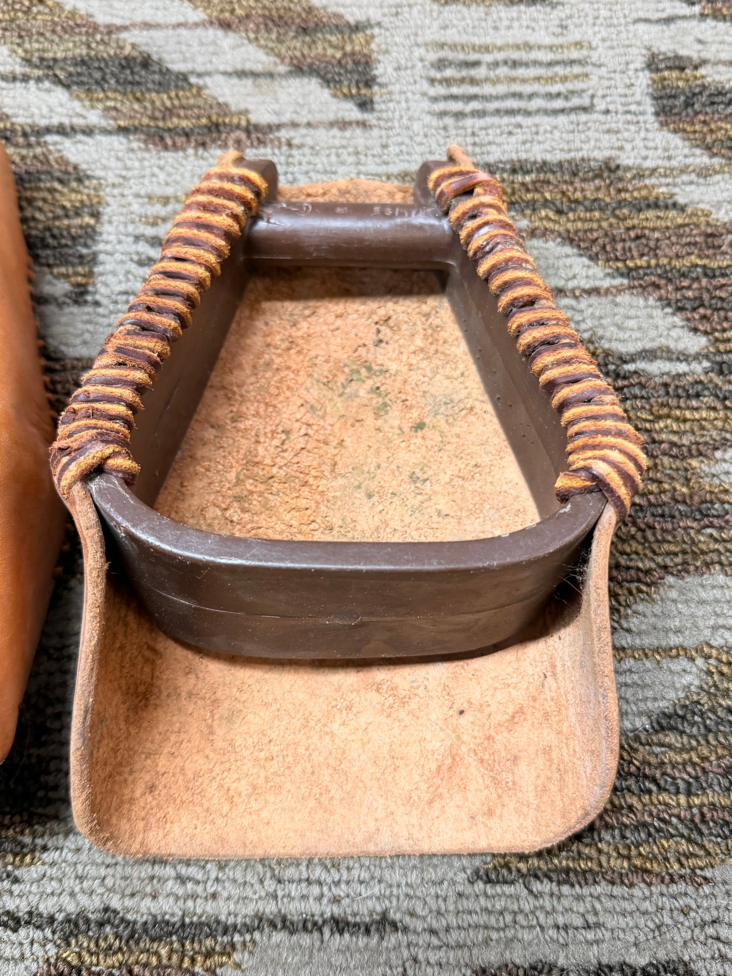 Covered Youth Western Stirrups