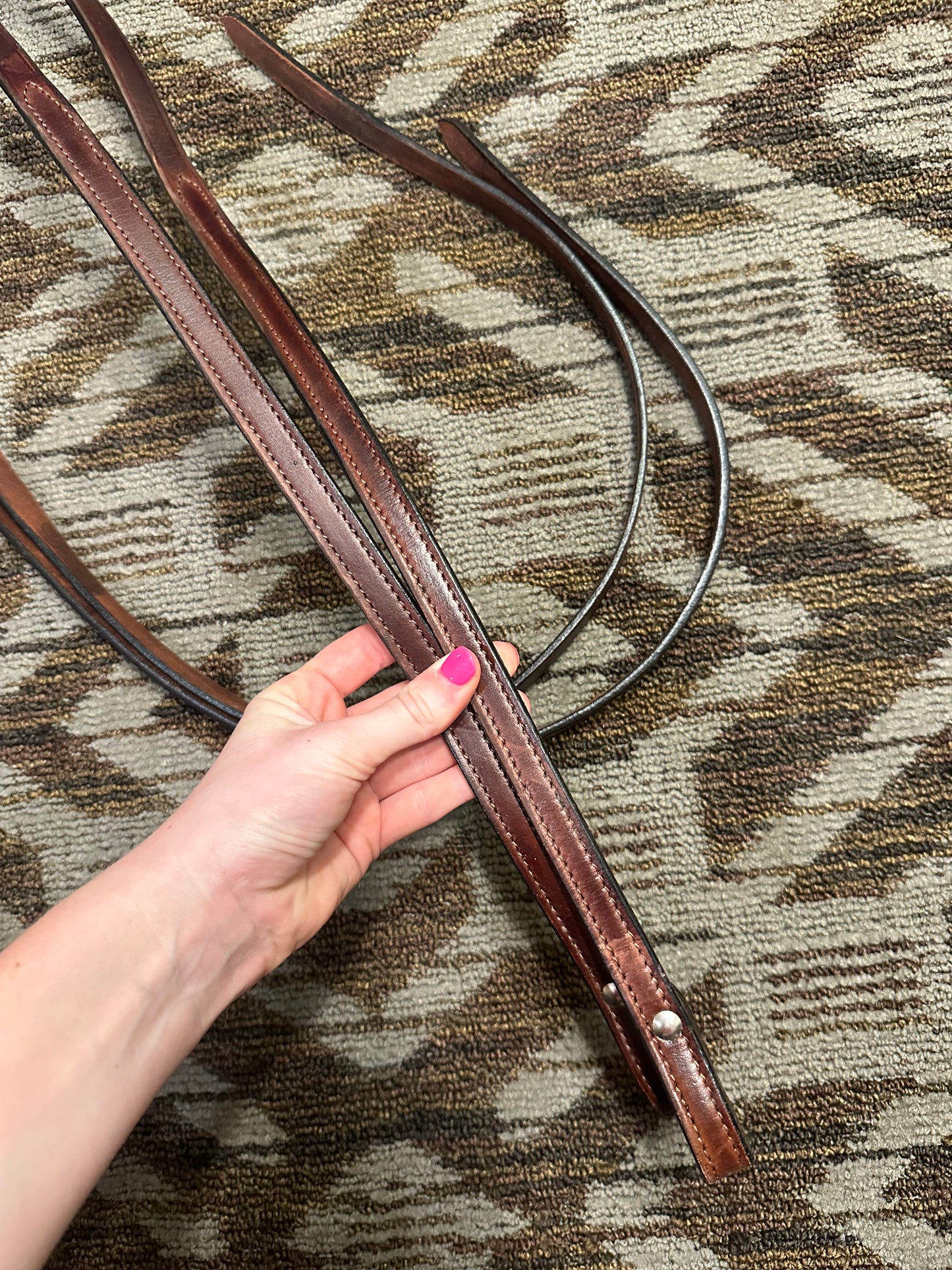 Brown Split Reins